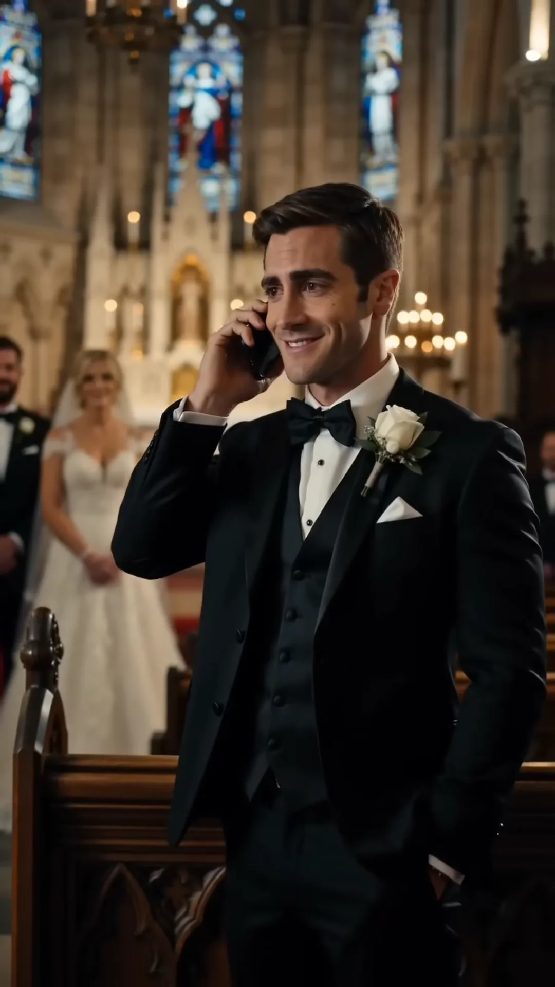 He Called His Ex-Wife From the Altar to Say, “I’m Getting Married Today”—Then He Heard a Newborn Cry and She Whispered, “Meet Your Son.”