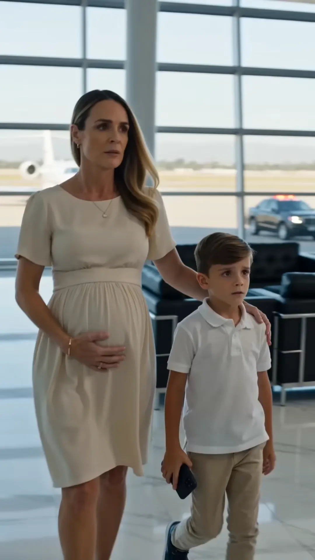 SHE SLAPPED A PREGNANT MOTHER AT A PRIVATE JET TERMINAL—THEN HER SON MADE ONE CALL THAT STOPPED EVERY FLIGHT