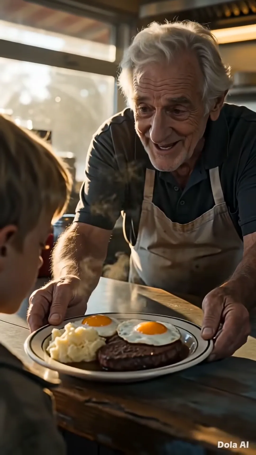 He Fed a Hungry Boy for Free—22 Years Later, the Boy Returned on the Diner’s Last Day