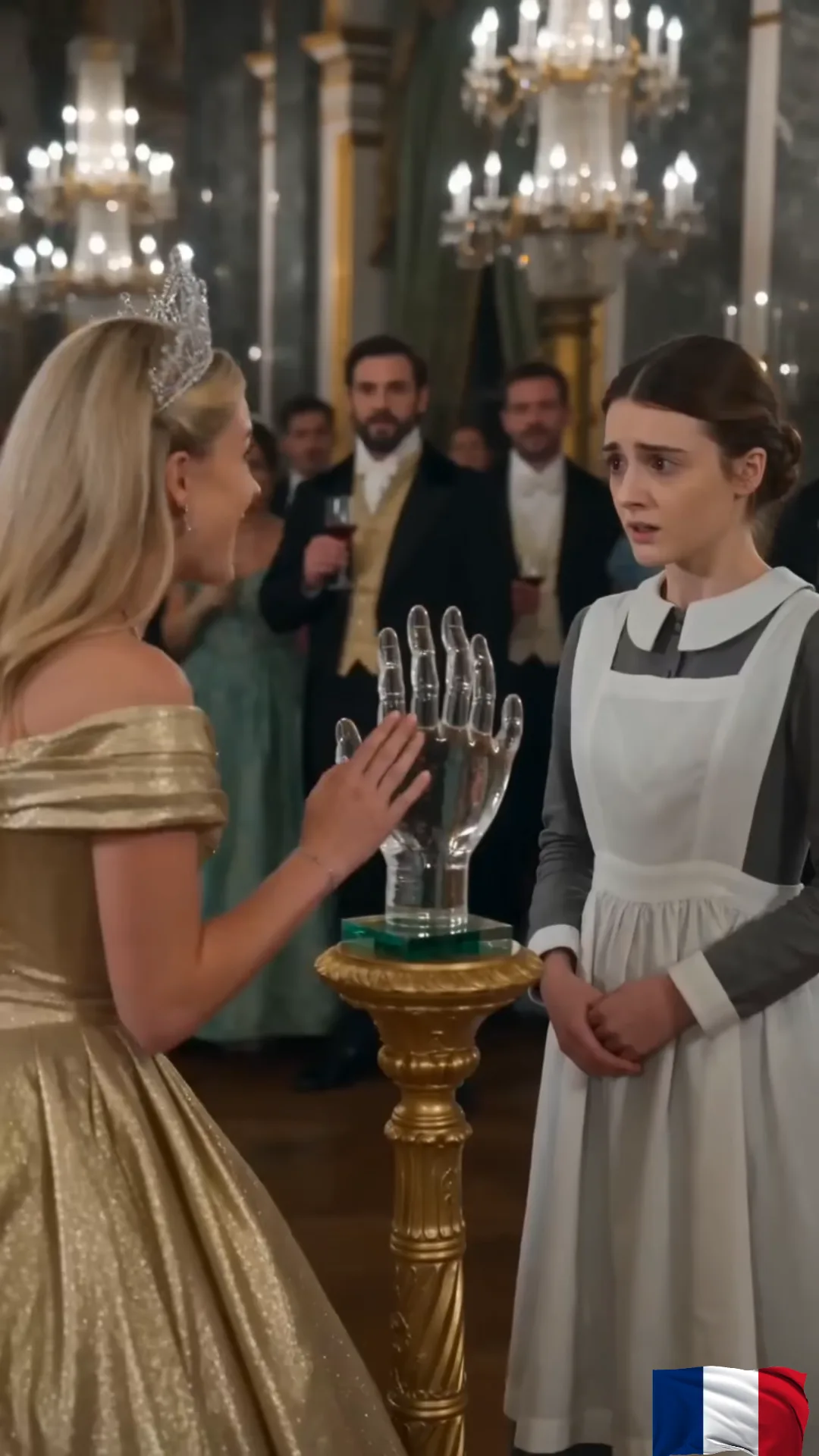 ELLE S’EST MOQUÉE D’UNE SIMPLE SERVANTE… SANS IMAGINER LE SECRET QU’ELLE CACHAIT 😱👑
