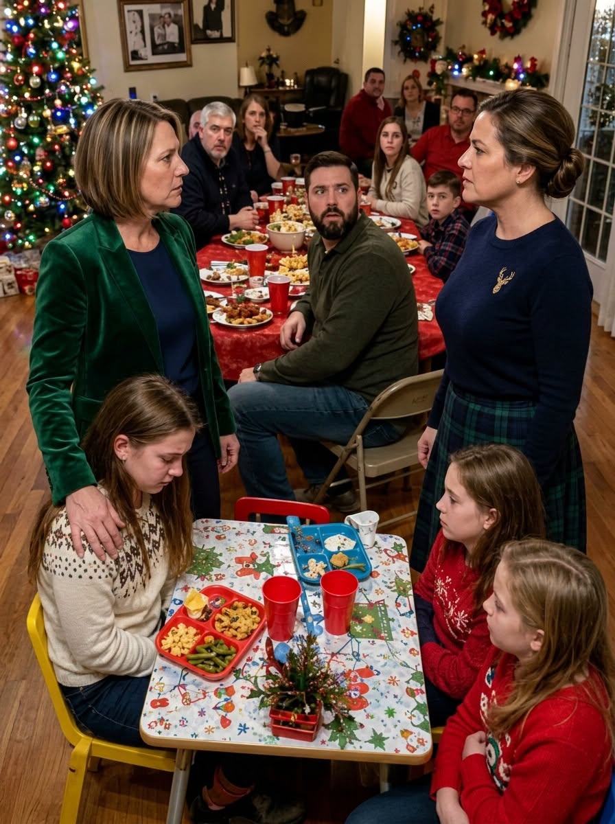 Toute ma famille a ri tandis que ma fille de 11 ans, humiliée, restait assise là à Noël. Mais quand je suis sortie discrètement avec elle, ils étaient loin de se douter que j’allais leur prendre la seule chose qu’ils croyaient leur appartenir.
