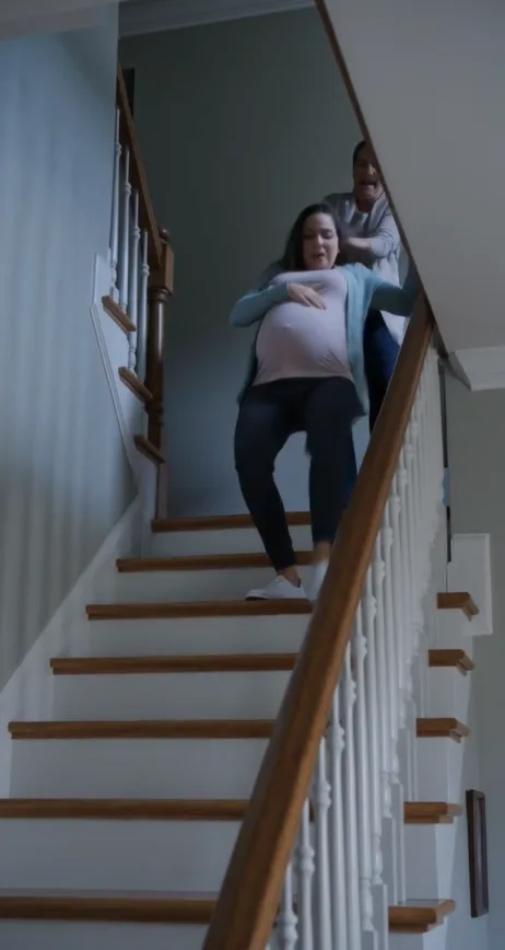 SHADOWS ON THE STAIRS