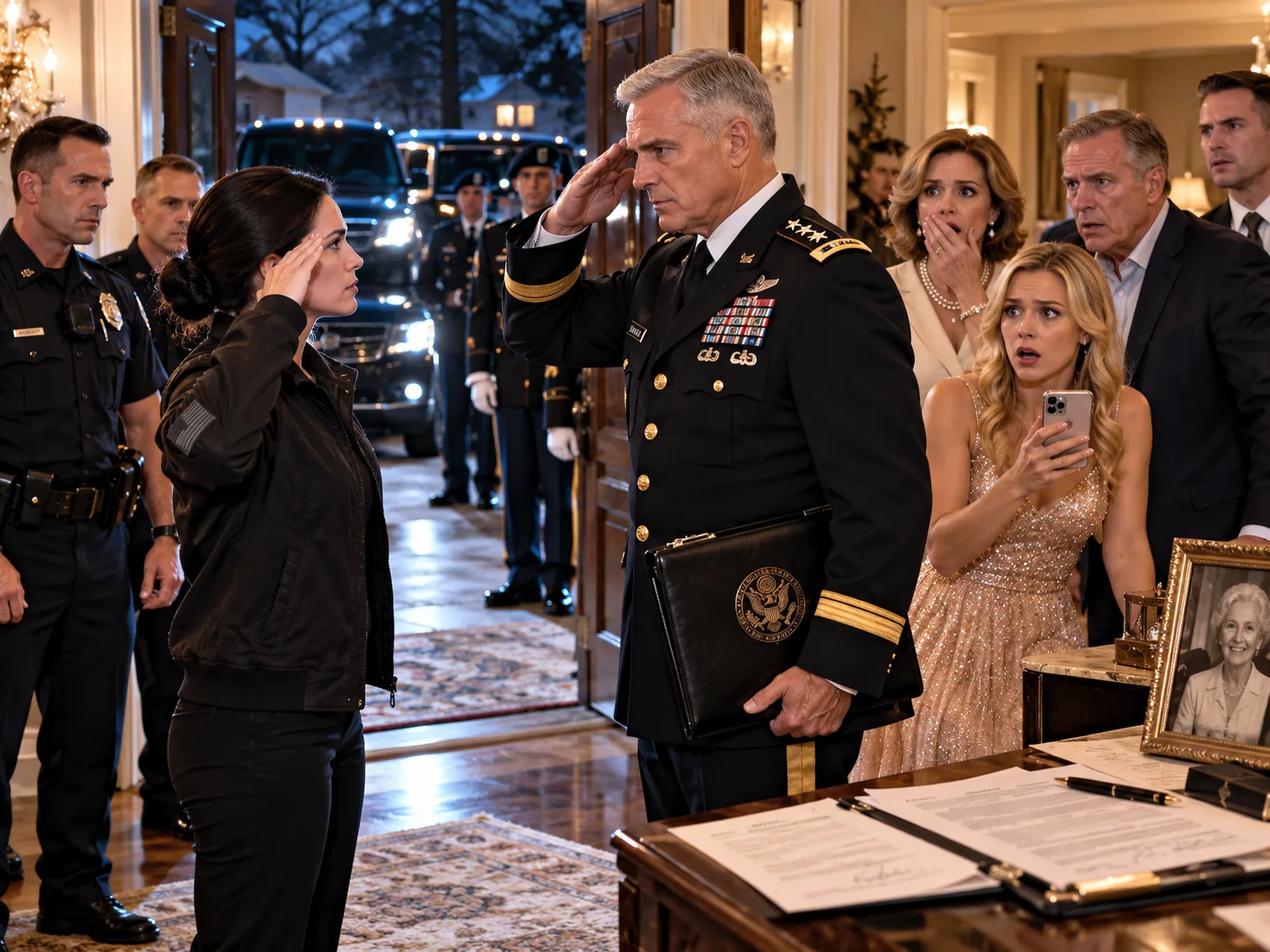 THEY CALLED ME A DISGRACE—UNTIL A FOUR-STAR GENERAL SALUTED ME IN FRONT OF THE POLICE