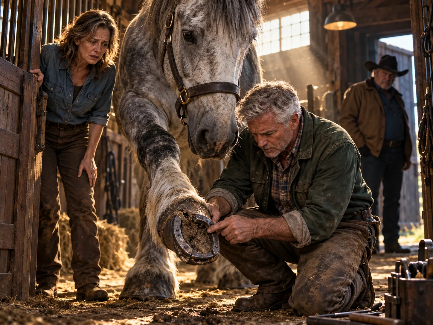 THE WIDOW BOUGHT A DYING HORSE FOR $200—THEN ONE TOUCH REVEALED THE TERRIFYING SECRET HIS OWNER HAD BURIED 418229