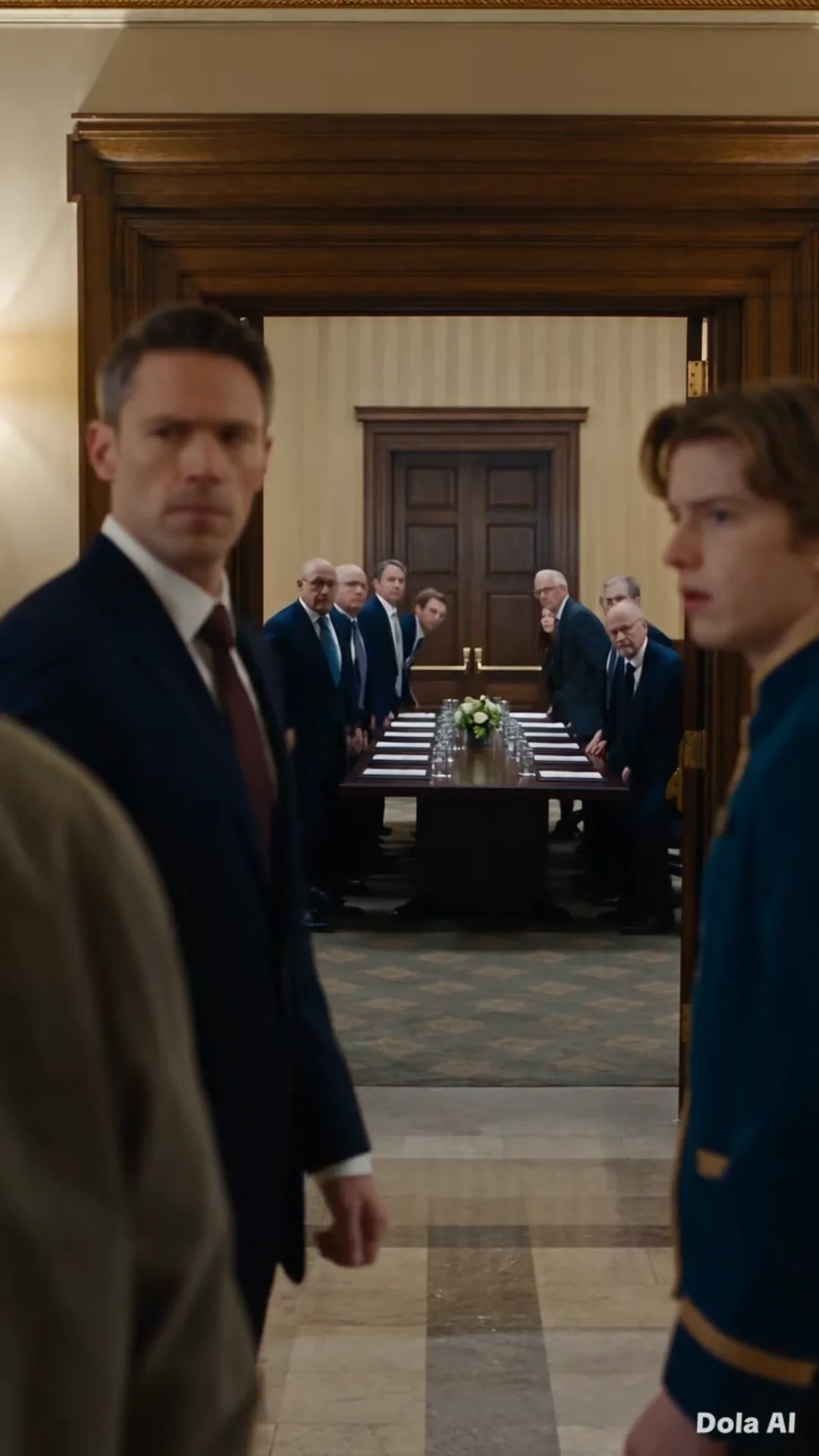 He Was Fired for Walking an Old Man to the Right Room—Then the Conference Door Opened