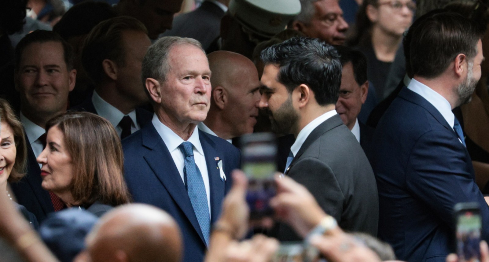 George Bush, Zohran Mamdani Come Face to Face at 9/11 Event — Look What Happens Next