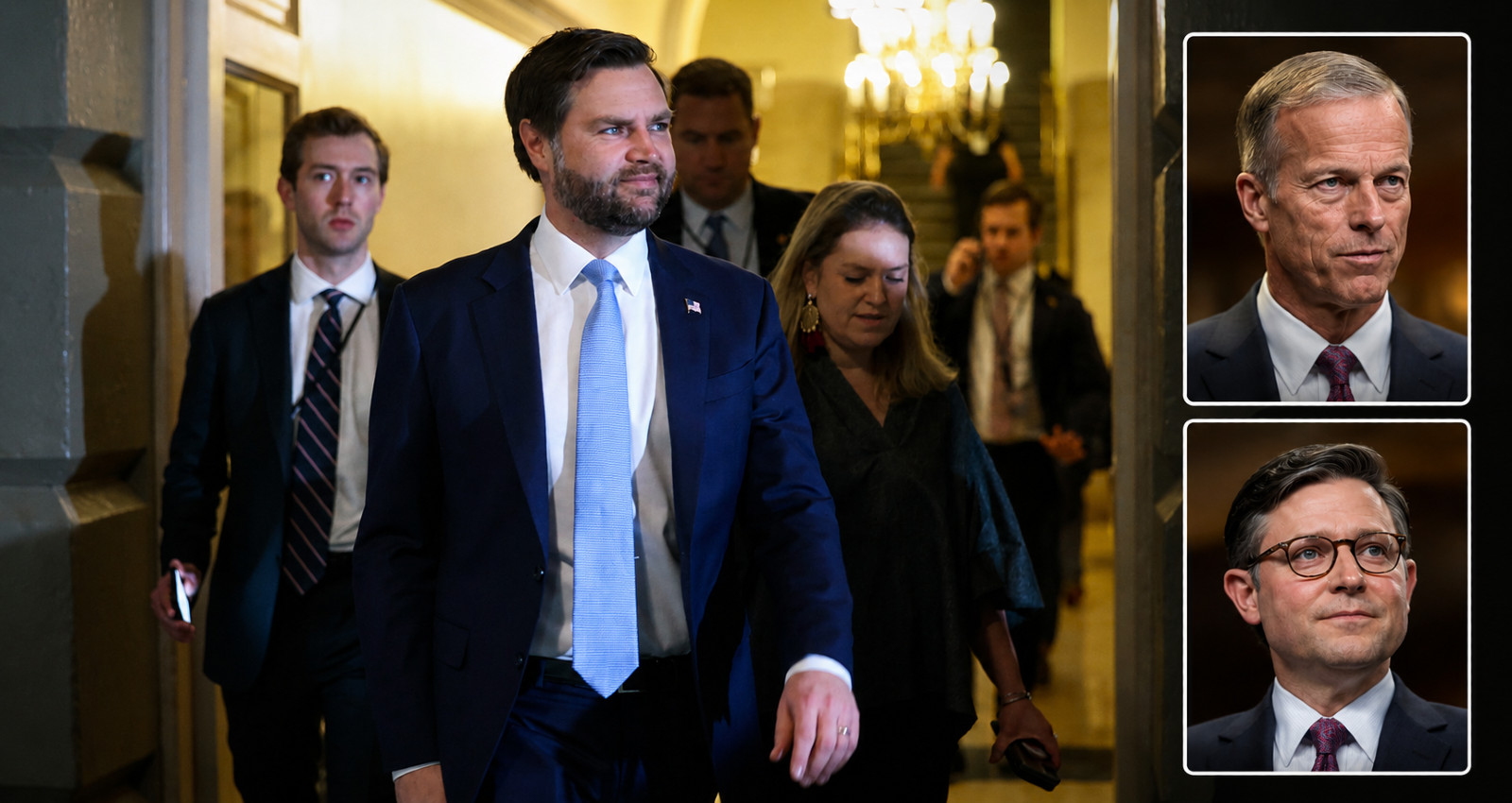 Vice President Vance Leaves Meeting With Speaker Johnson, Then Makes Bombshell Announcement On SAVE America Act