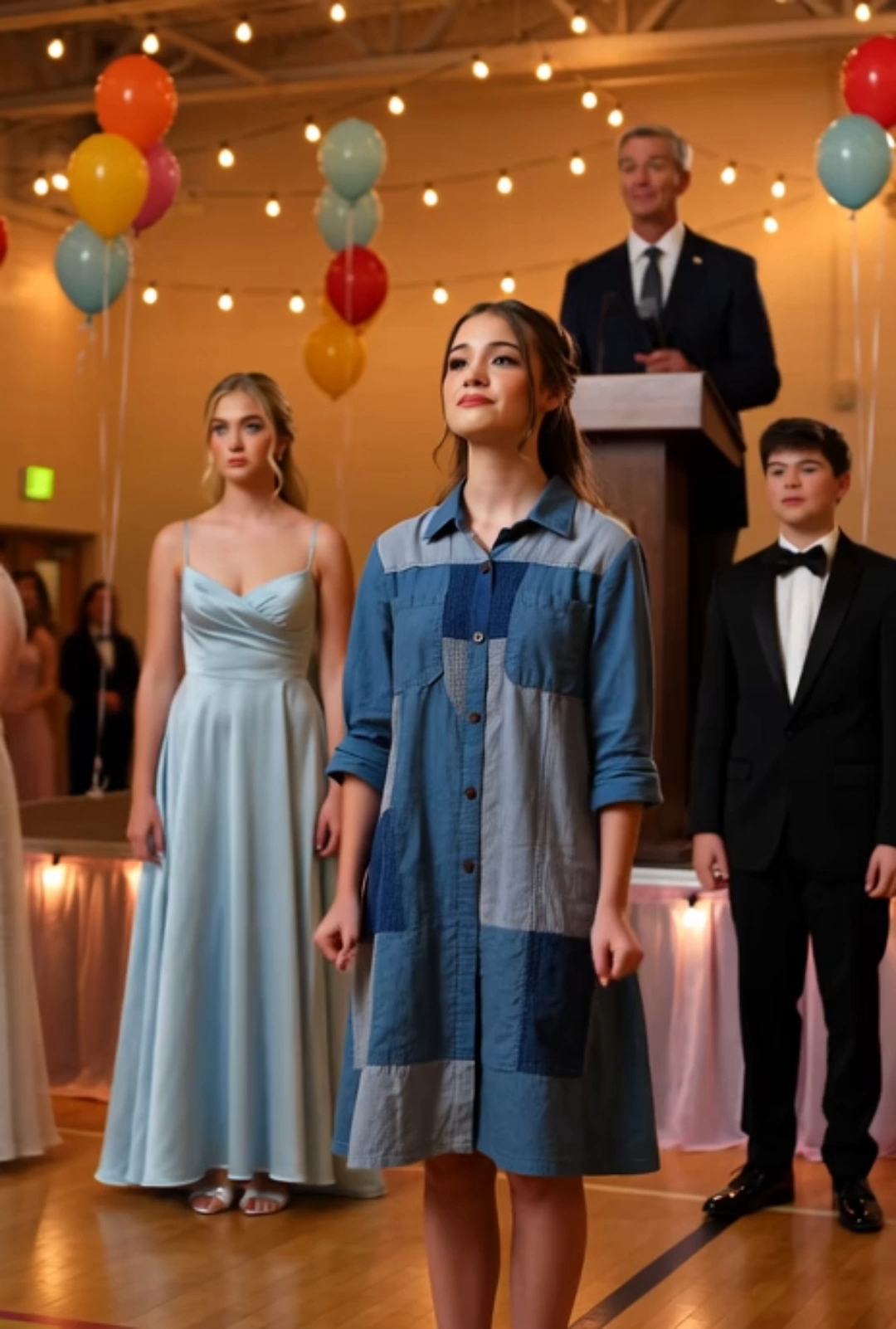 They Mocked Her Dress… But the Principal’s Secret Made the Entire School Cry...2026