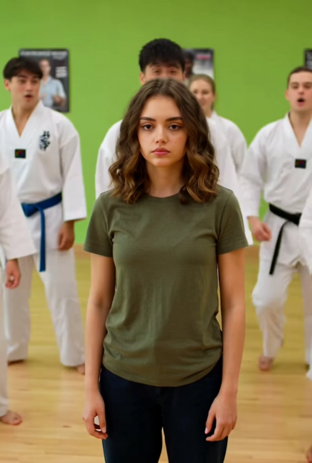 They Mocked Her at the Gym for Being “Just an Ordinary Woman”… But She Defeated a Black Belt Instructor in 14 Seconds!
