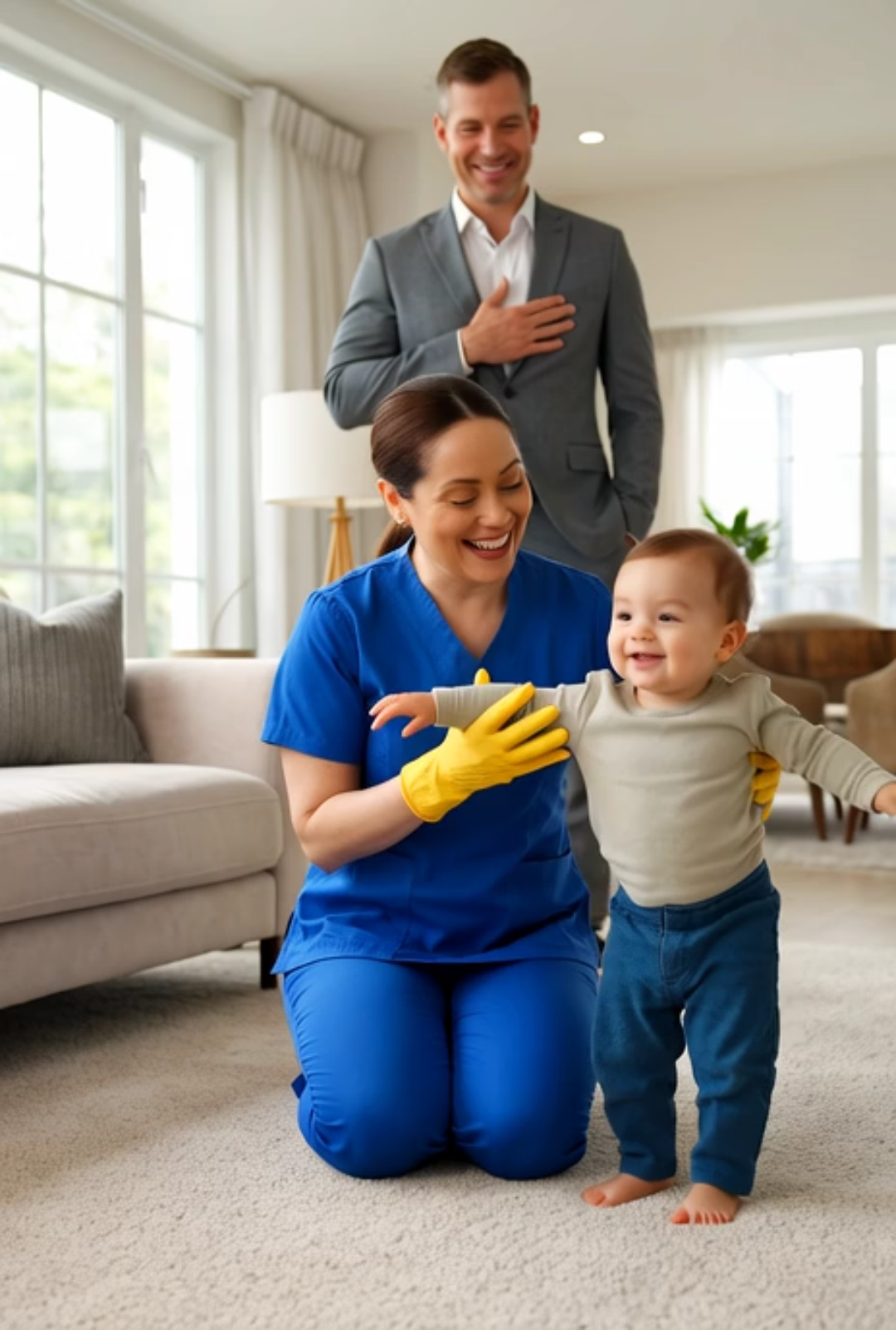 “A billionaire installed hidden cameras to catch the nanny… but what his son said left him speechless.”