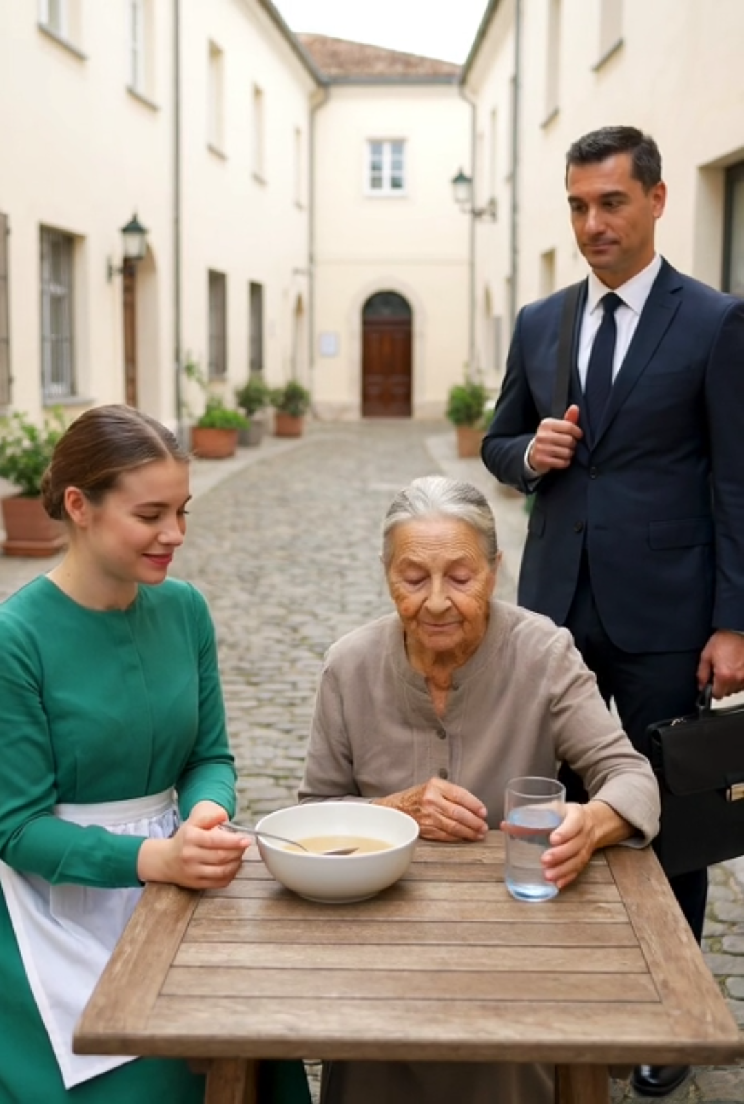A small act of kindness—a waitress helping an elderly woman with Parkinson’s eat—caught a billionaire’s attention and began a story no one could have imagined