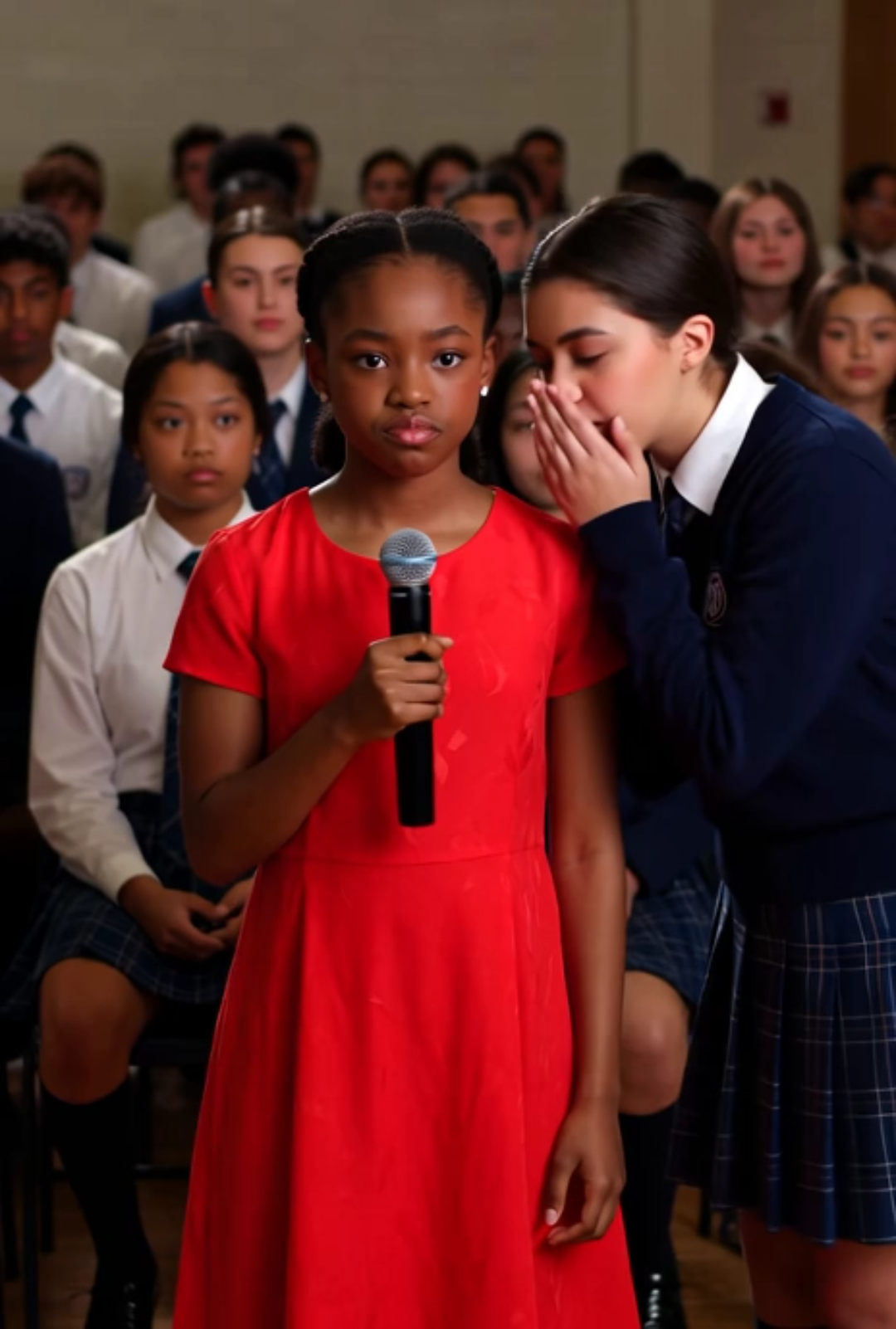 “They Laughed at the Janitor’s Daughter… Until She Sang and Silenced the Entire Room”