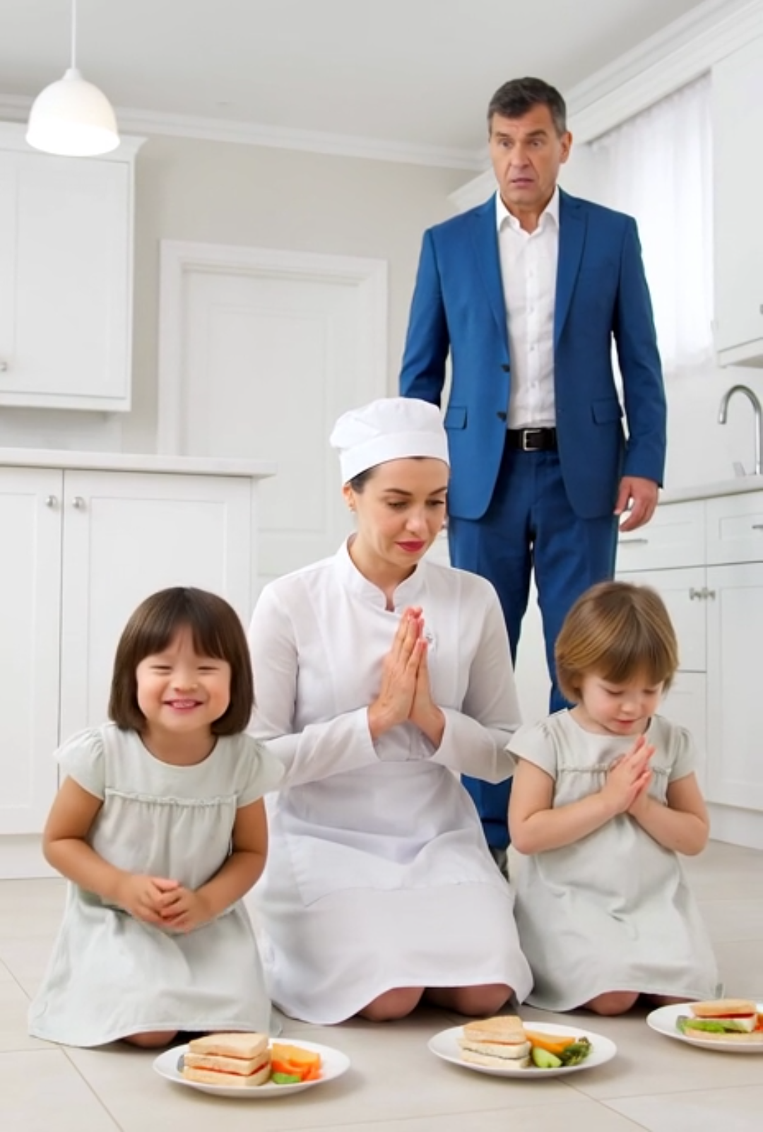 It was almost lunchtime. The boss came home earlier than usual, and what he found the cleaning lady doing ended up changing everything for him.