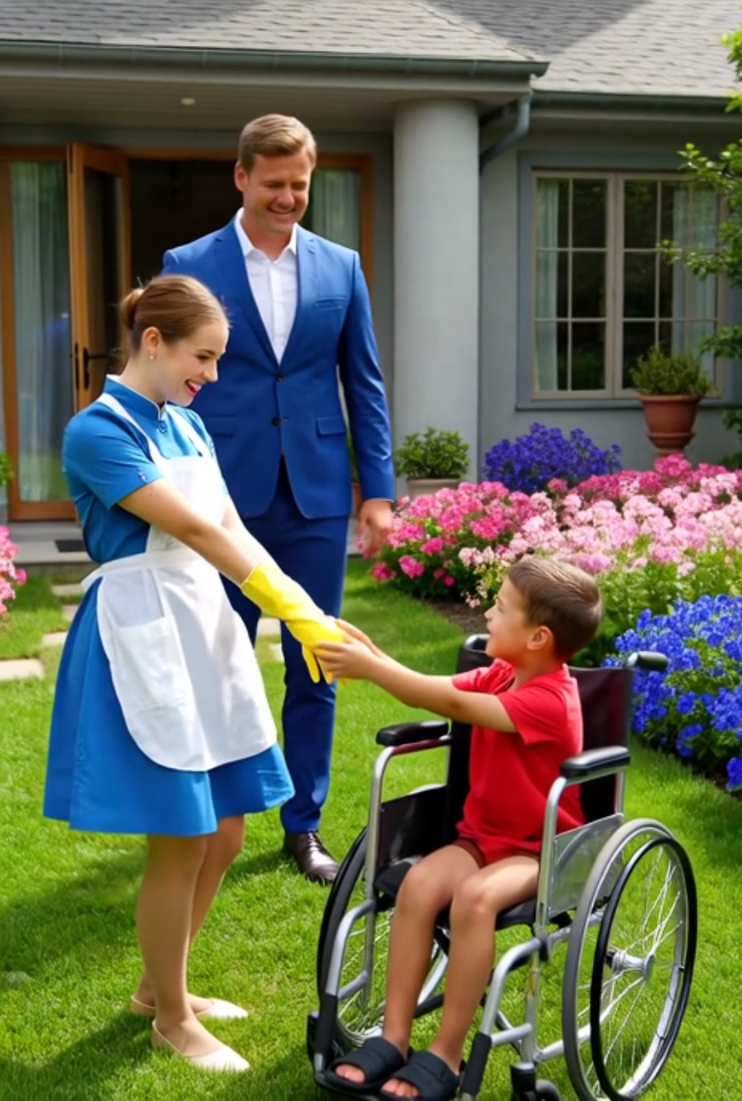 He accused her of stealing and threw her out… not knowing she was the only cure for his son. What this millionaire did to beg for forgiveness will leave you speechless.