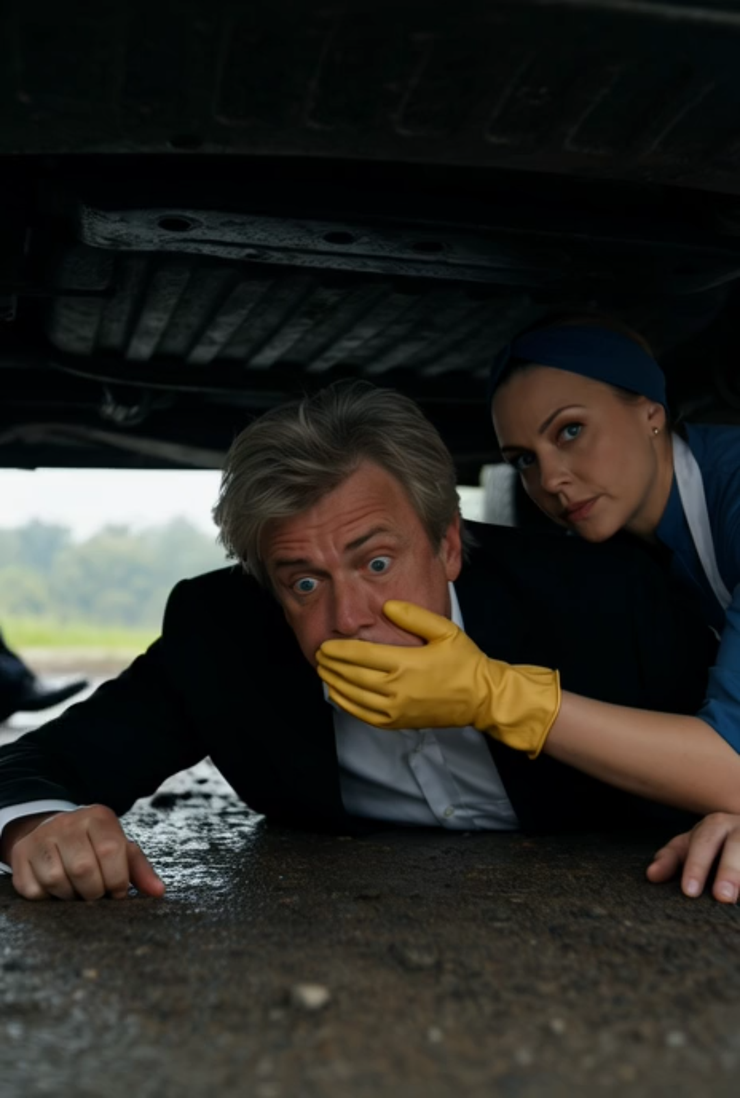 “Stay quiet!” the maid whispered to the millionaire—and what happened next changed both their lives forever.