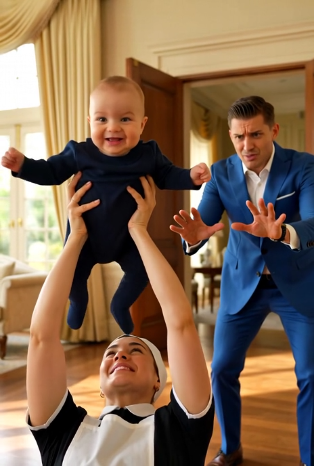 The billionaire’s daughter had NEVER walked… until he was shocked by what the maid did—something completely unbelievable.