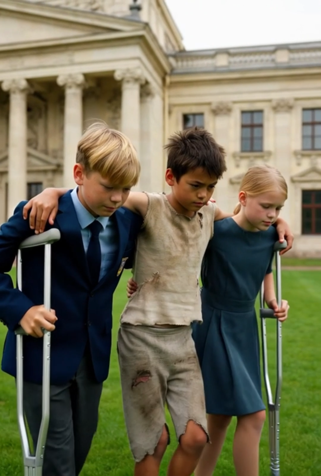 “I’ll Adopt You If You Heal My Kids,” The Millionaire Laughed — Then The Street Kid Touched Them… And Everything Changed