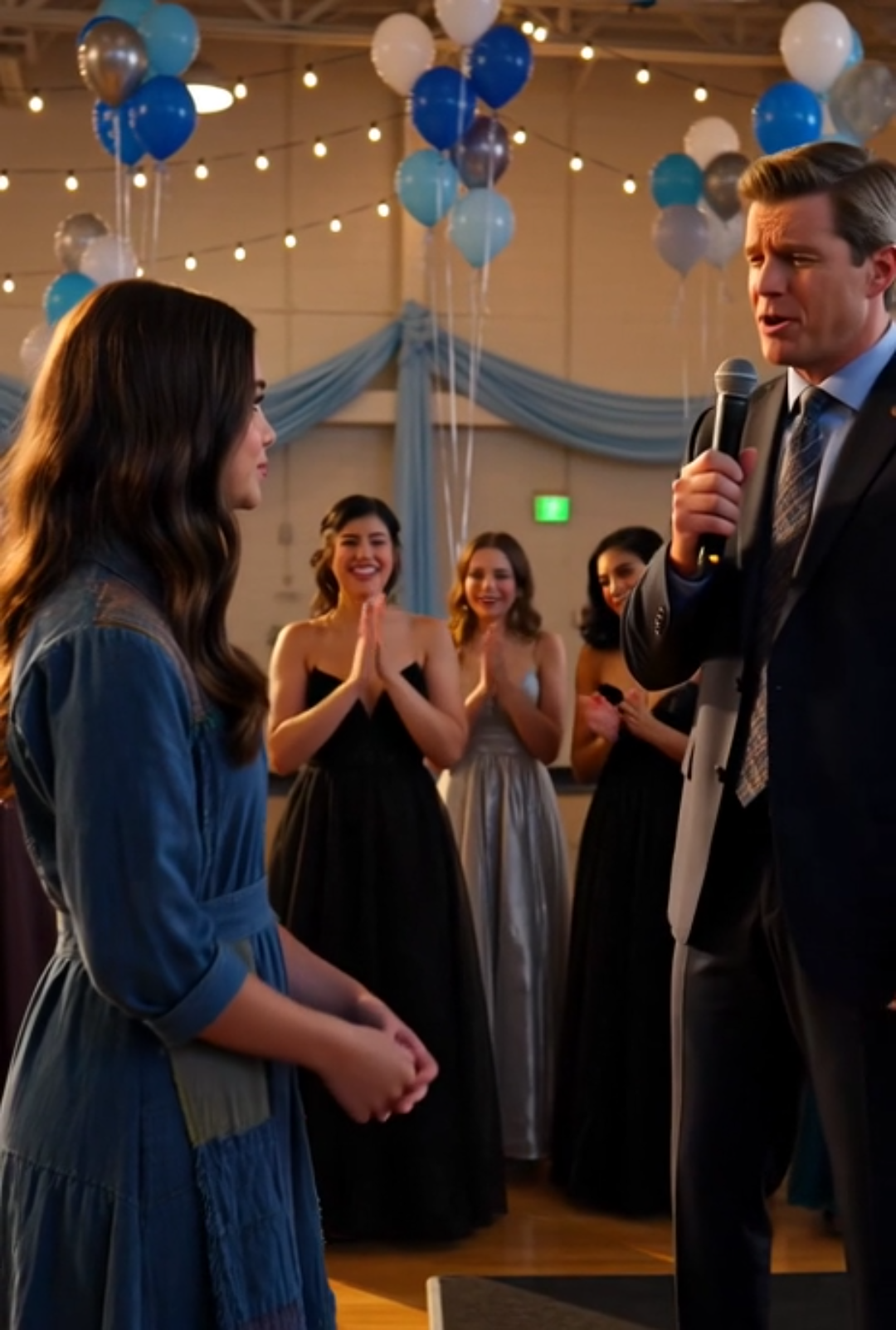 They Mocked Her Dress… But the Principal’s Secret Made the Entire School Cry