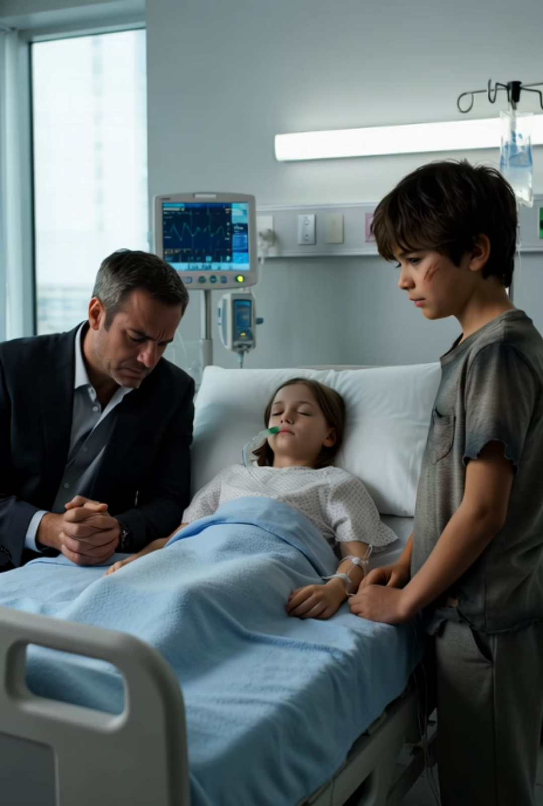 He Was About to Let His Daughter Go — Until a Boy No One Could See Changed Everything