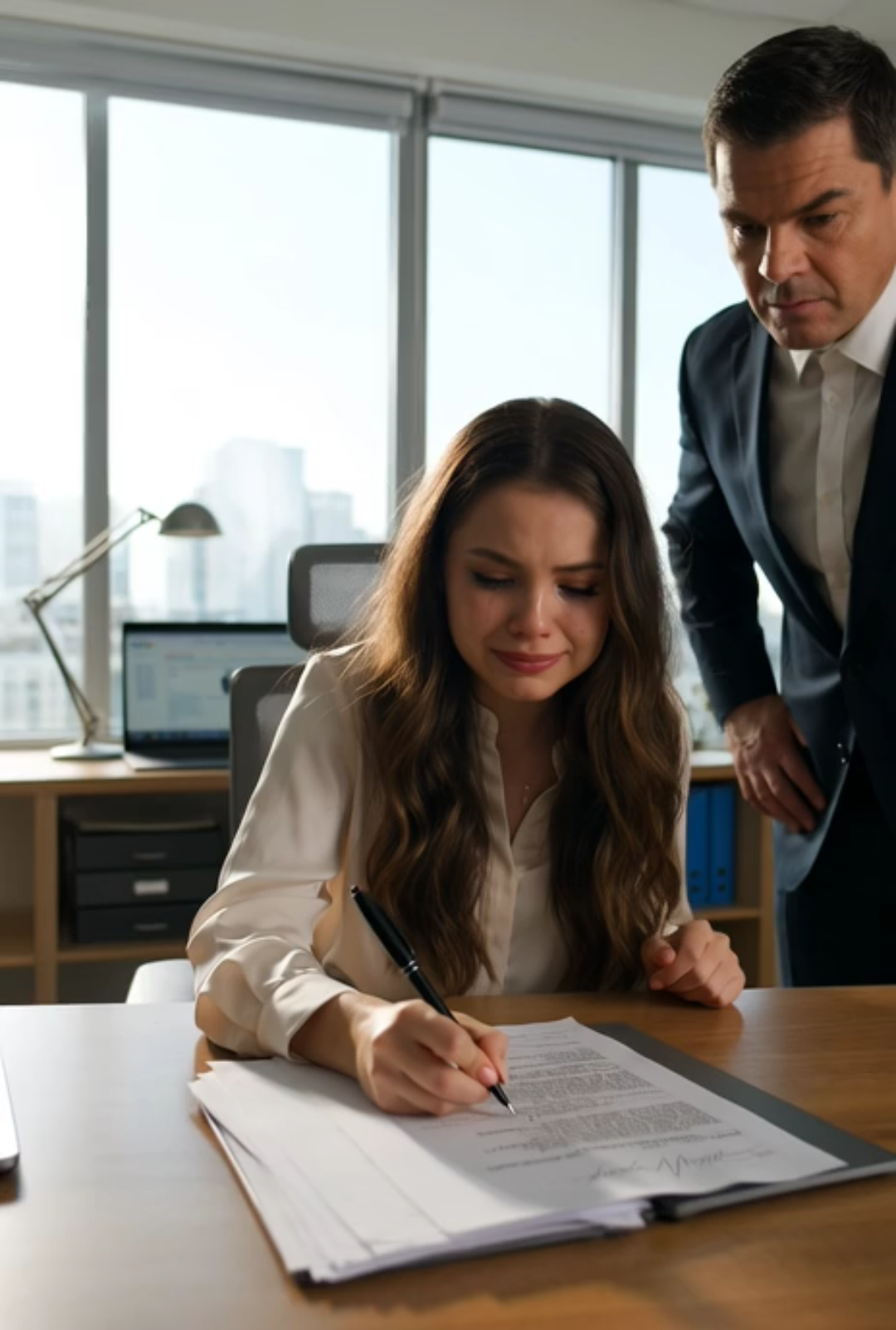 She signed the divorce through tears and hid her pregnancy. Six years later, he saw a little girl with his same eyes—and his world stopped.