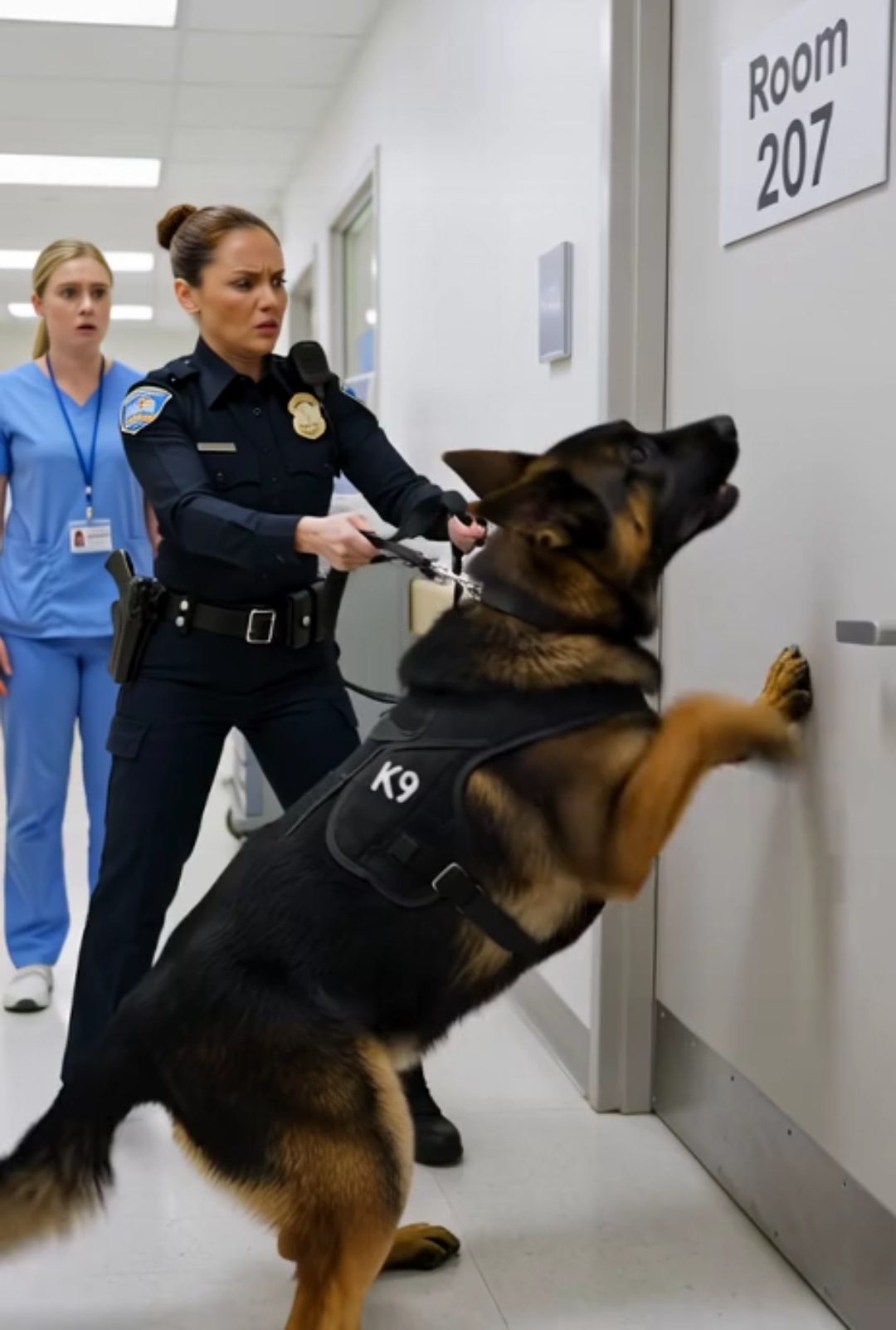 K9 REFUSED TO LEAVE ROOM 207… BUT THE REAL TRUTH WAS WORSE THAN ANYONE IMAGINED