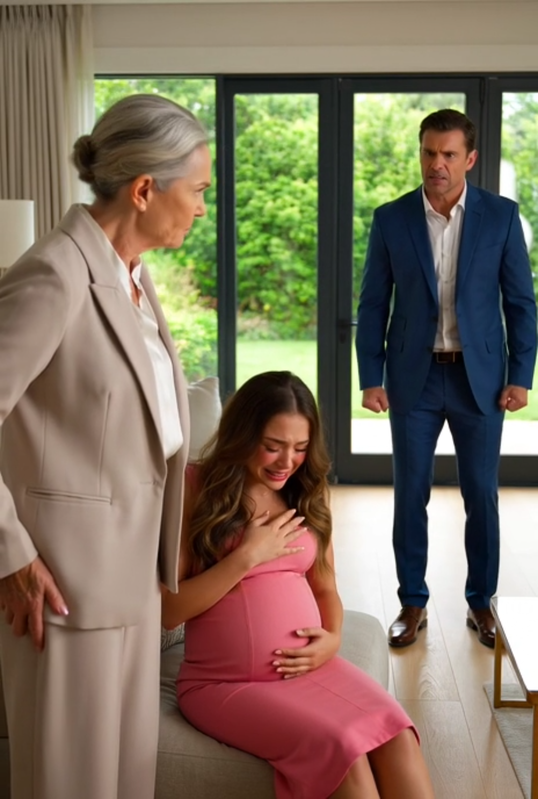 When a Billionaire Came Home Early… He Caught His Mother Destroying His Pregnant Wife