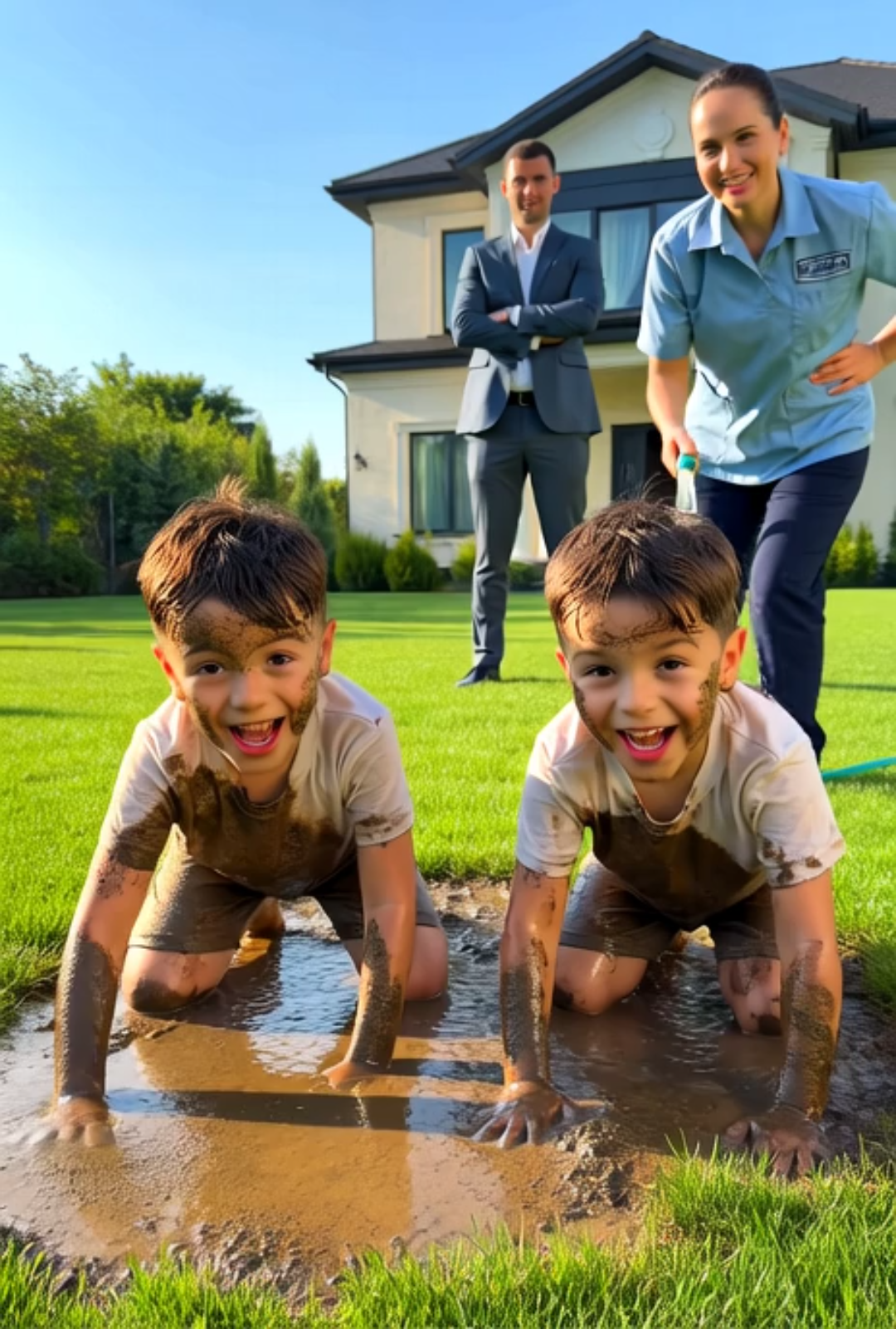 THE MILLIONAIRE ARRIVED HOME EARLY… AND WAS SHOCKED BY WHAT HE SAW