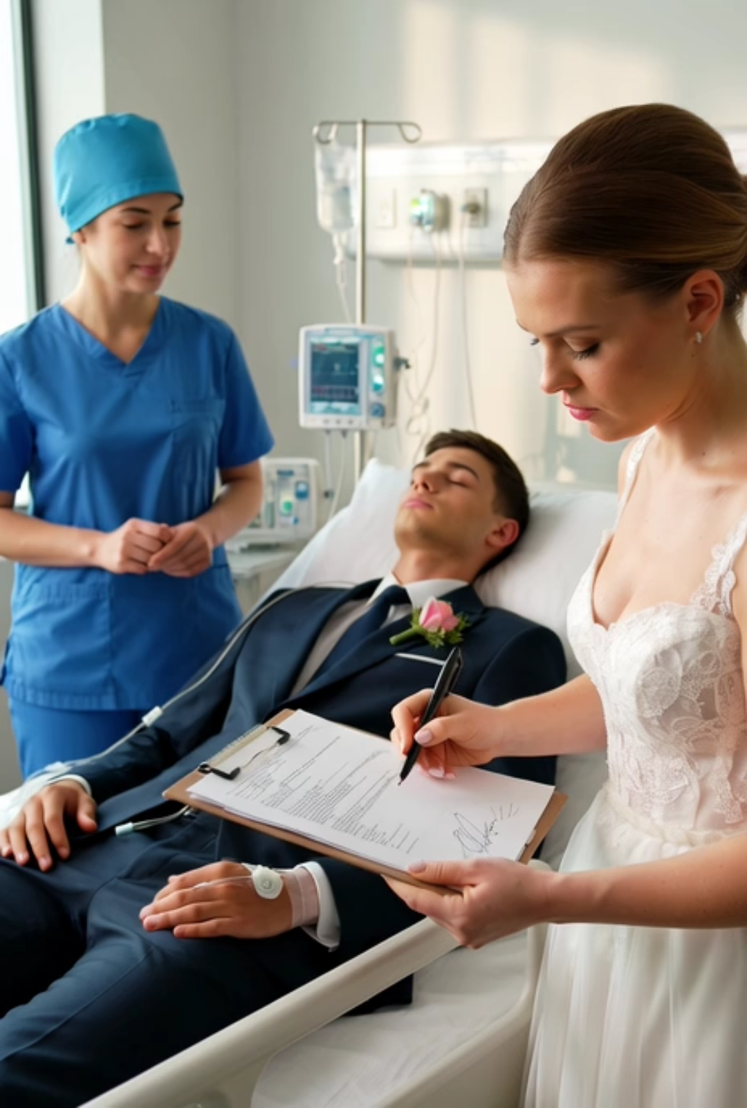 She was forced to marry her sister’s comatose fiancé. Everyone expected a funeral… but what happened when he woke up left them speechless.