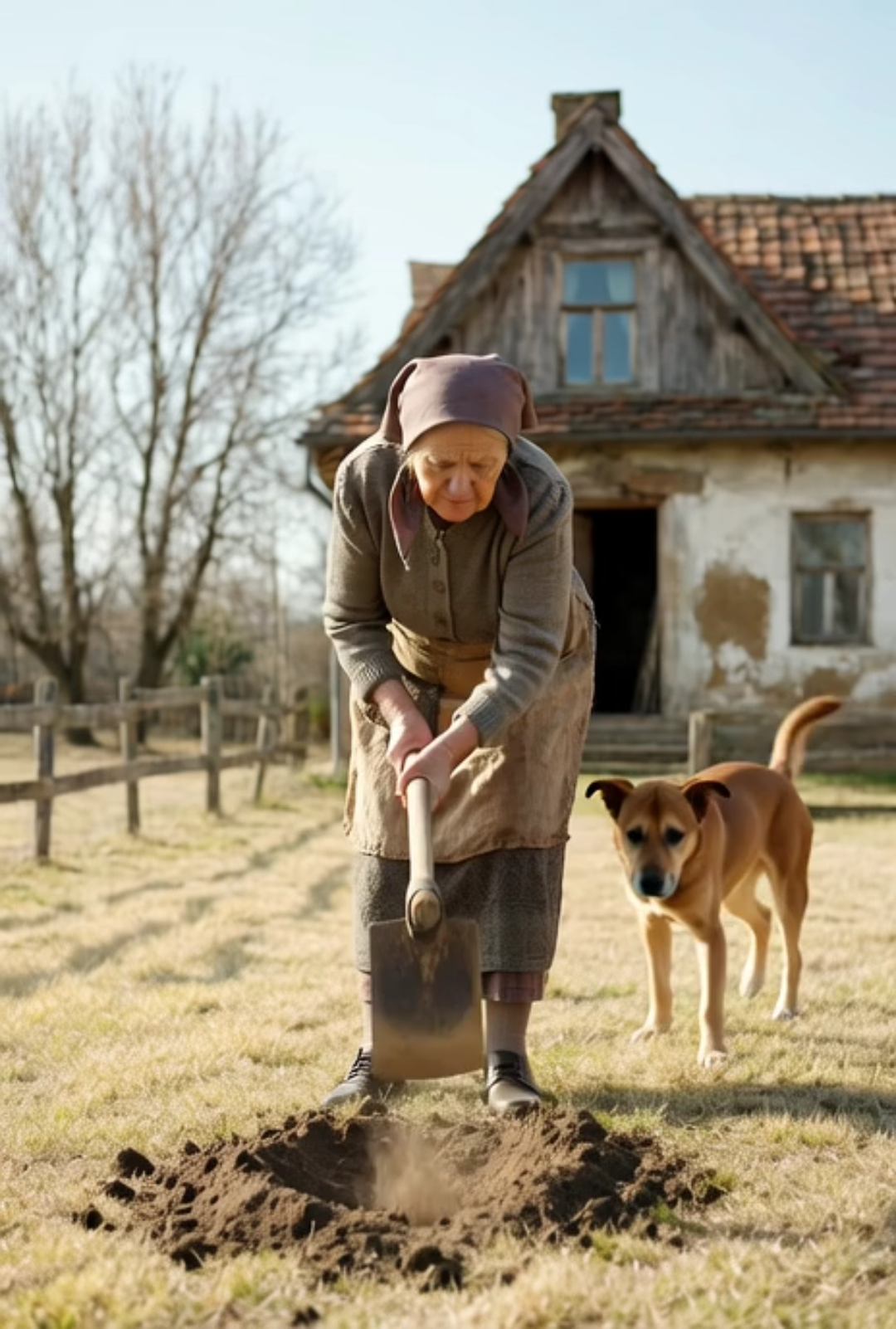 ABANDONED AT 70, SHE DUG THE EARTH TO SURVIVE… BUT DISCOVERED AN IMPOSSIBLE SECRET