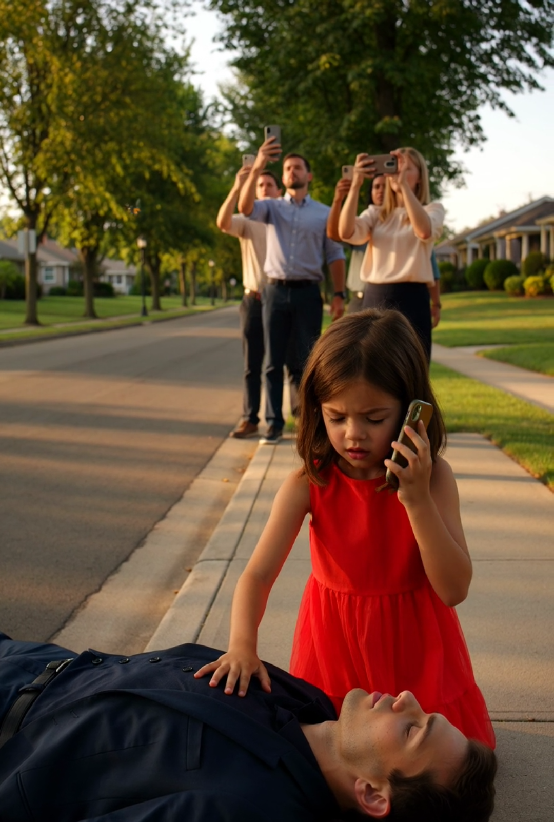 A little girl saves a billionaire’s life… and he later discovers her true identity.