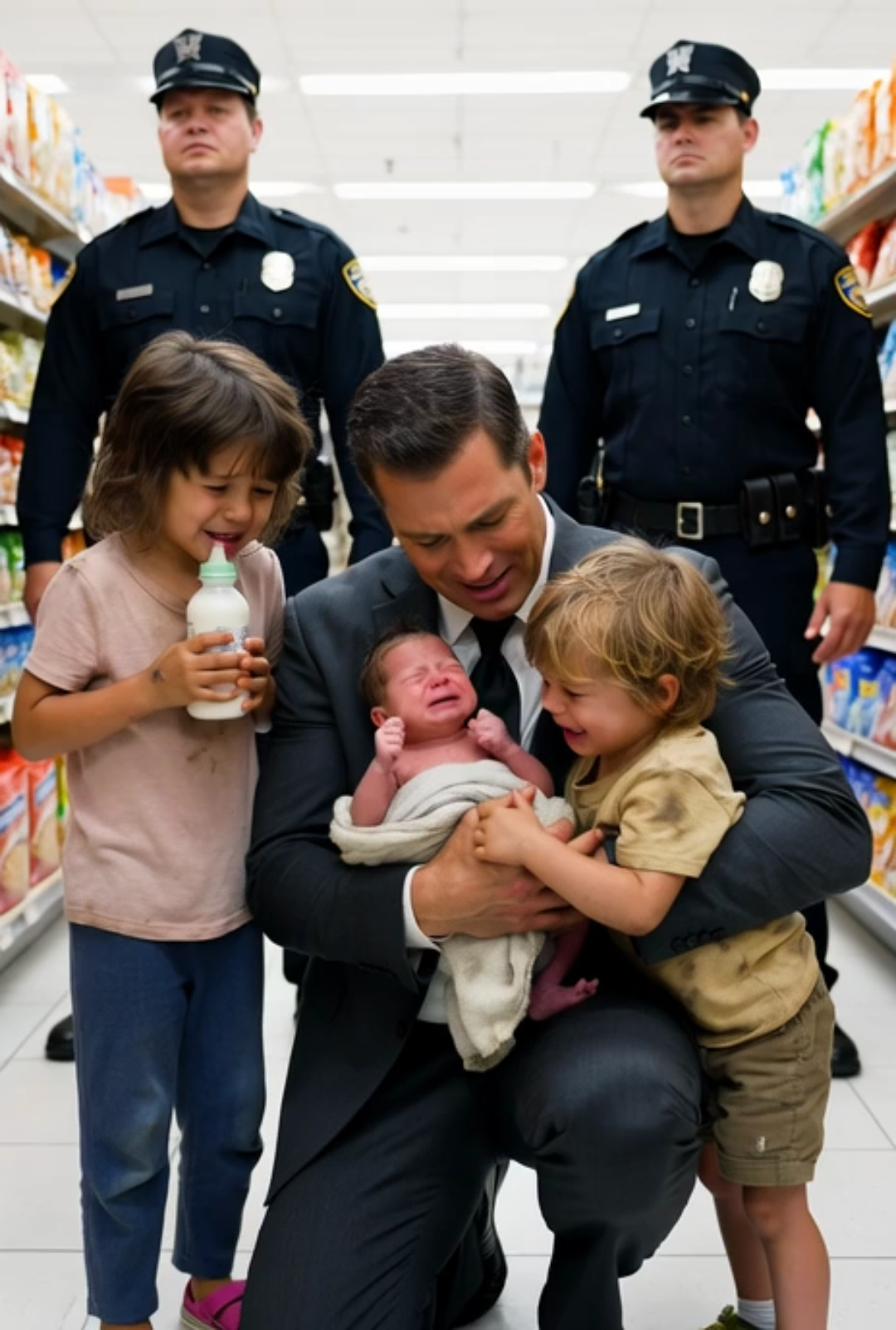 The Girl Arrested for Stealing Milk — But This Time, No One Clapped
