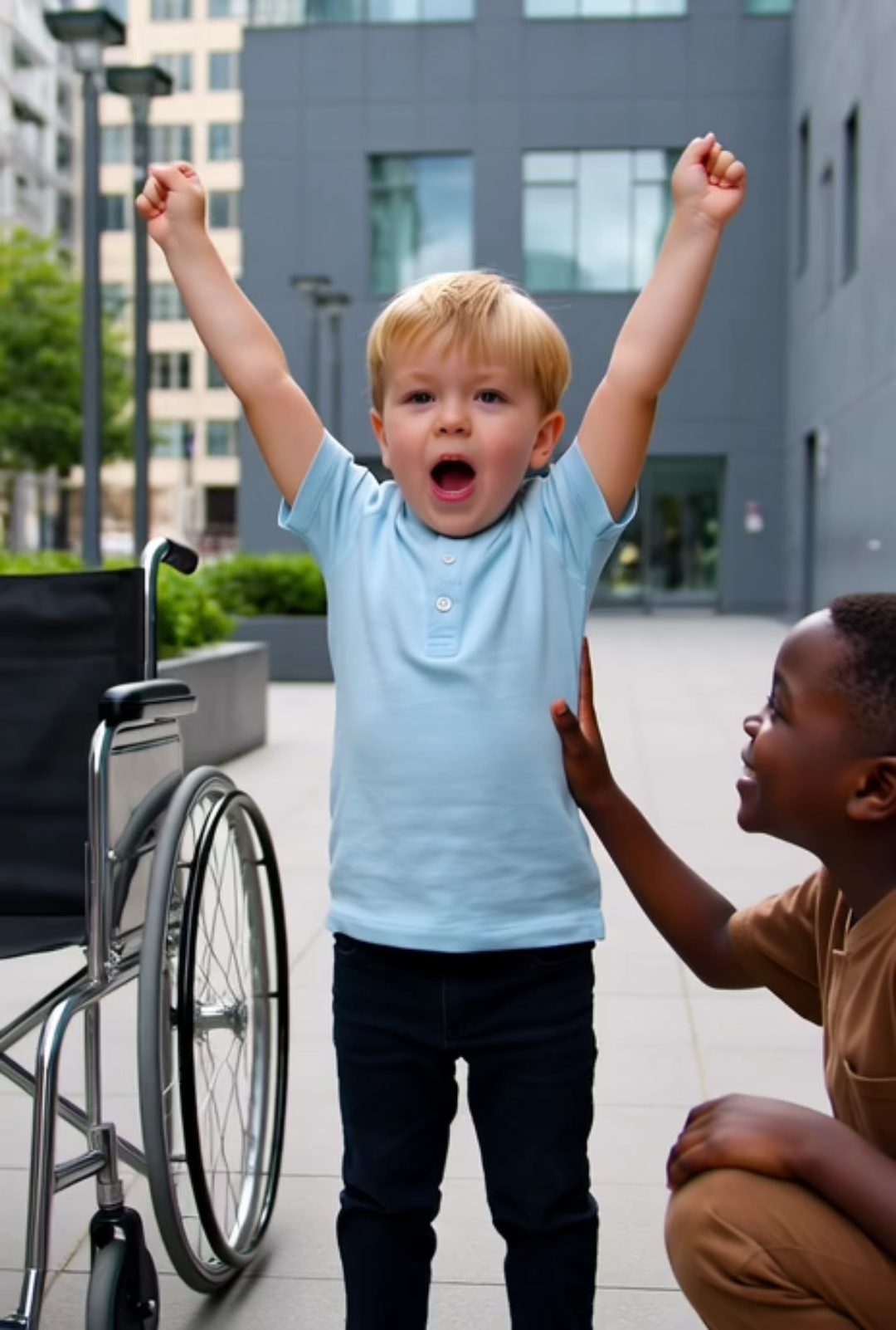 Doctors Said His Son Would Never Walk Again… Until a Barefoot Street Boy Changed Everything