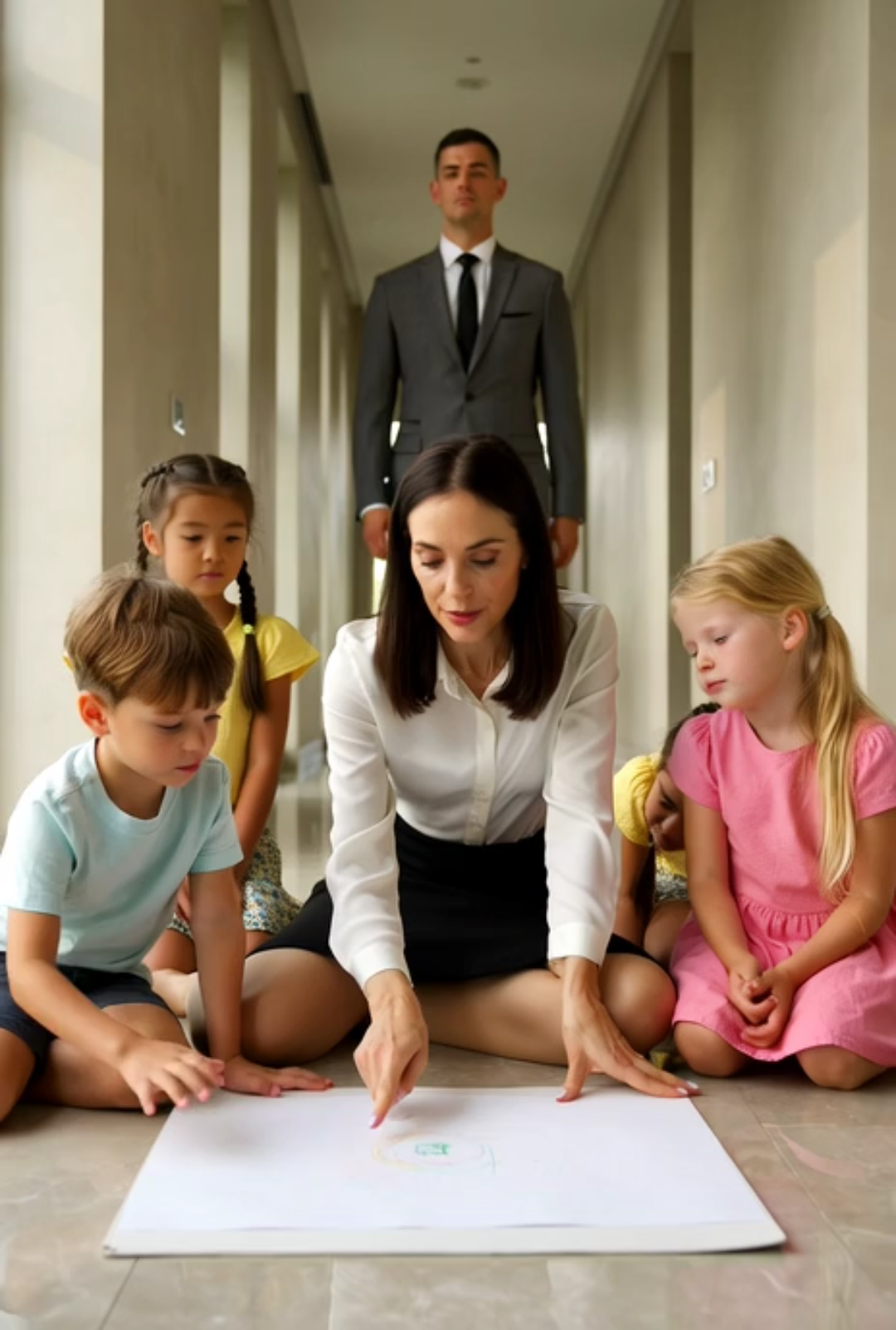 A millionaire returned home earlier than expected… and the scene he discovered in his living room shattered everything he believed about family.