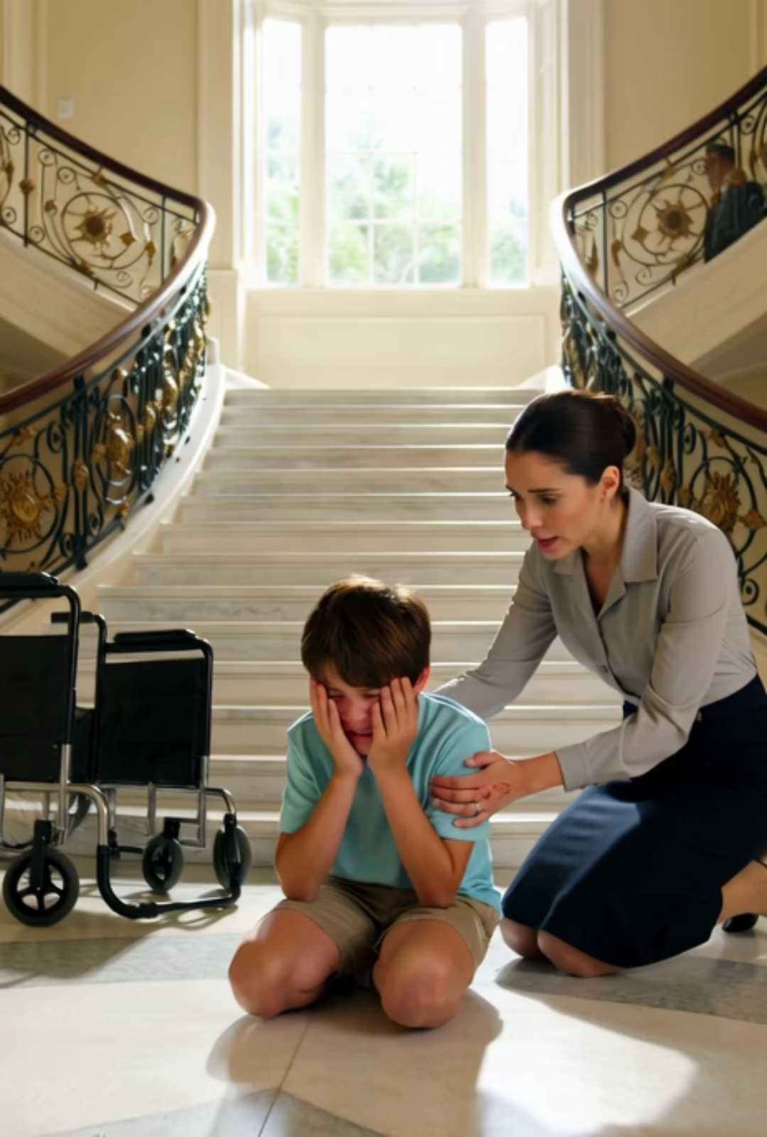 The Billionaire’s “Troubled” Son Suddenly Bit the Maid… What She Did Next Left the Entire Mansion in Shock — And Revealed a Dark Truth