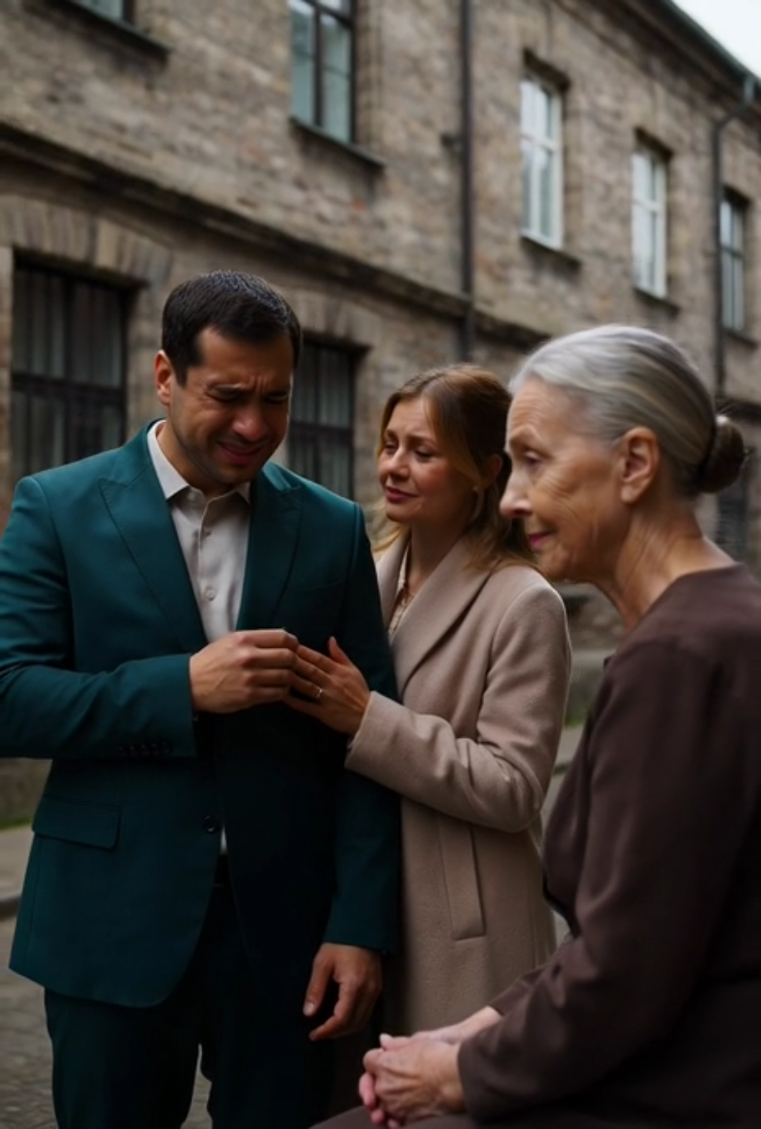 The Millionaire Stopped His Car in Front of a Homeless Elderly Woman… and Discovered the Secret His Father Had Buried for Twenty Years