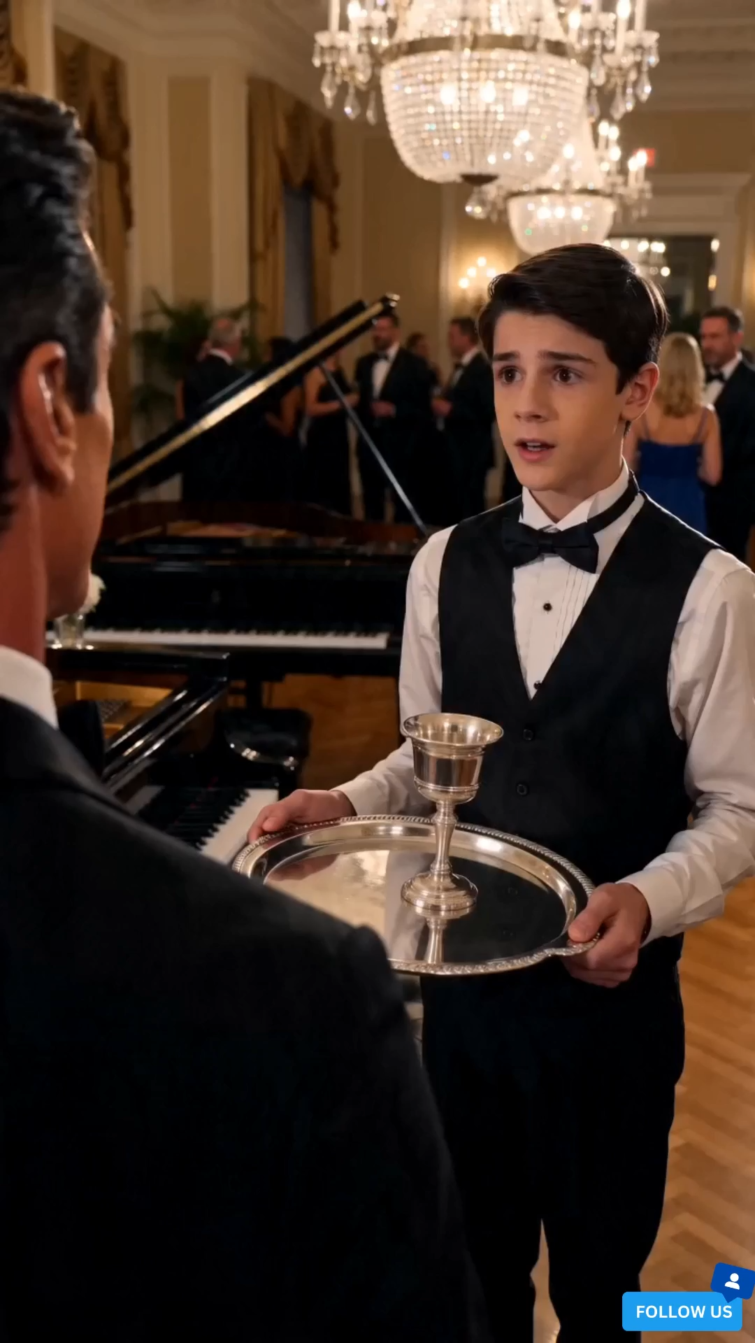 They Mocked the Waiter Boy… Until One Song Made the Entire Room Fall Silent