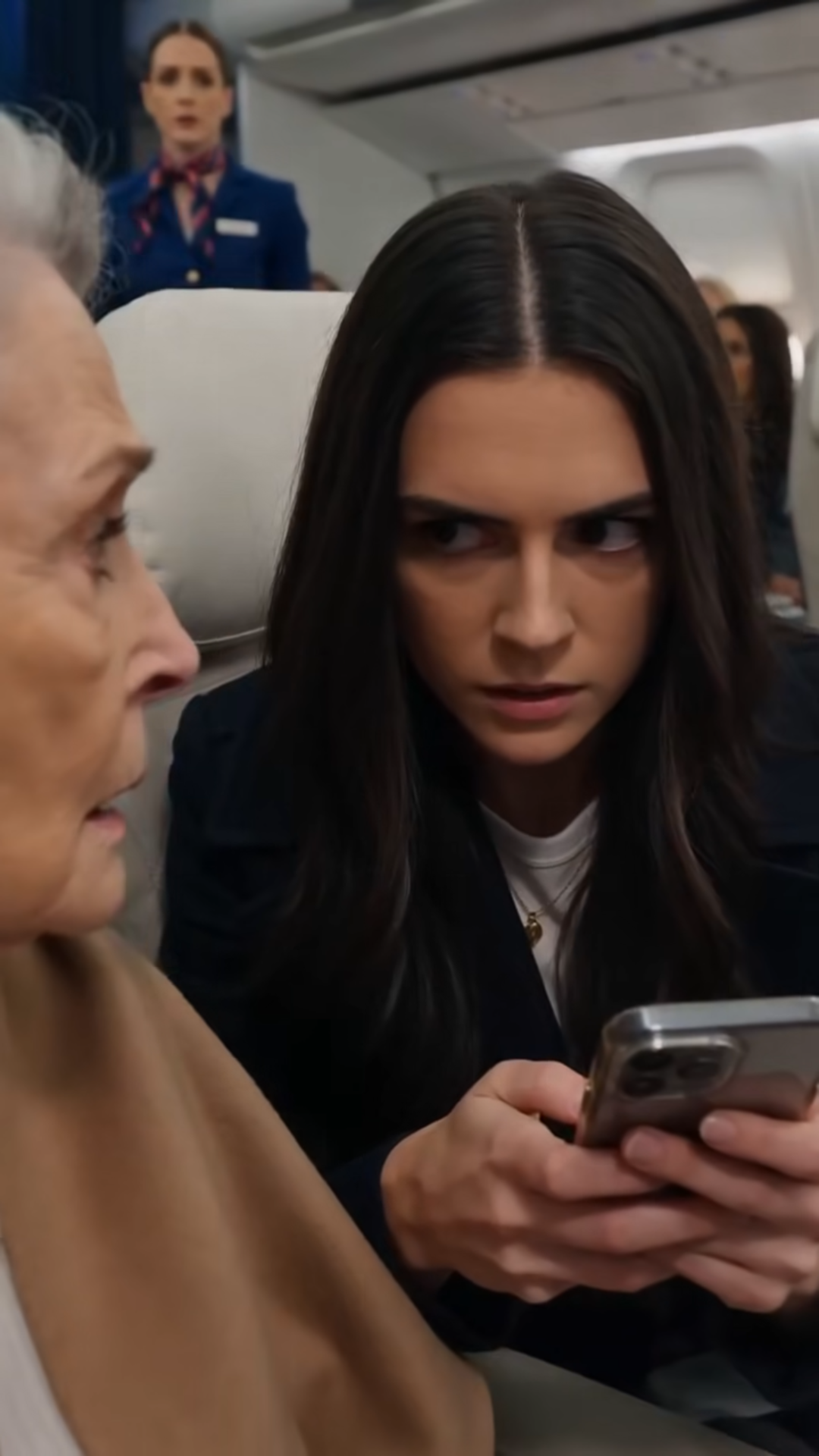 “The Flight Attendant Who Picked the Wrong Passenger”