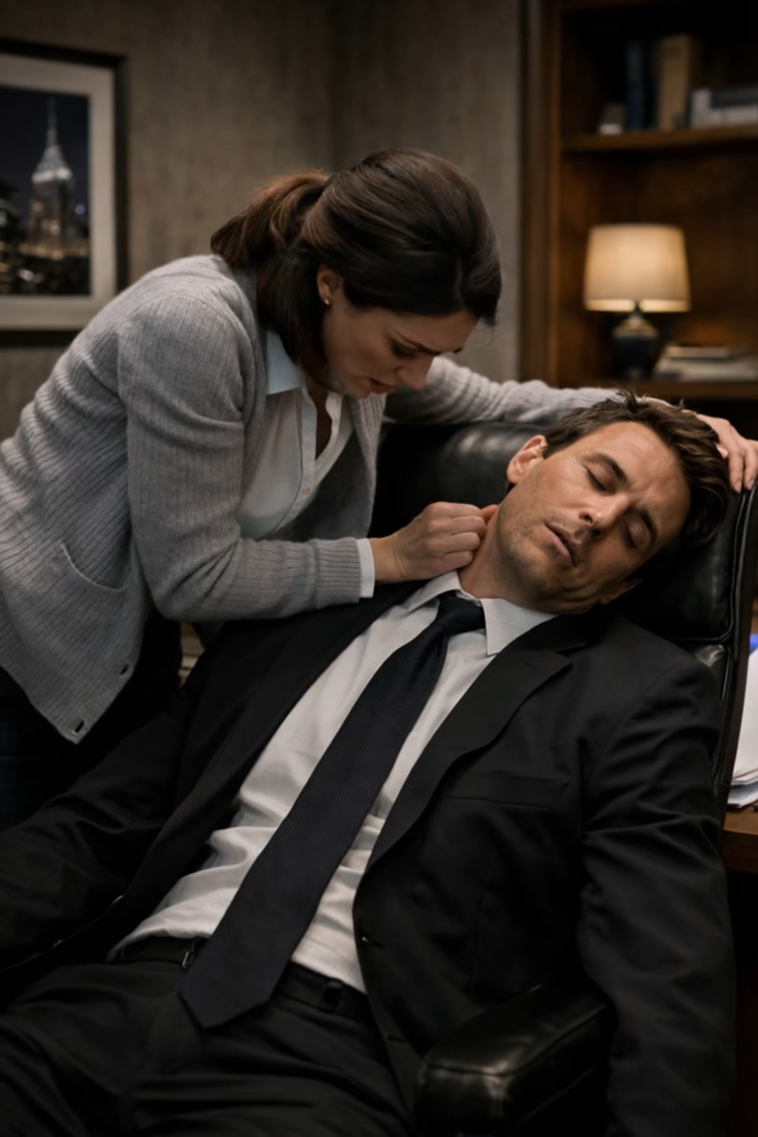“He Pretended to Pass Out… But What His Secretary Whispered Changed Everything”