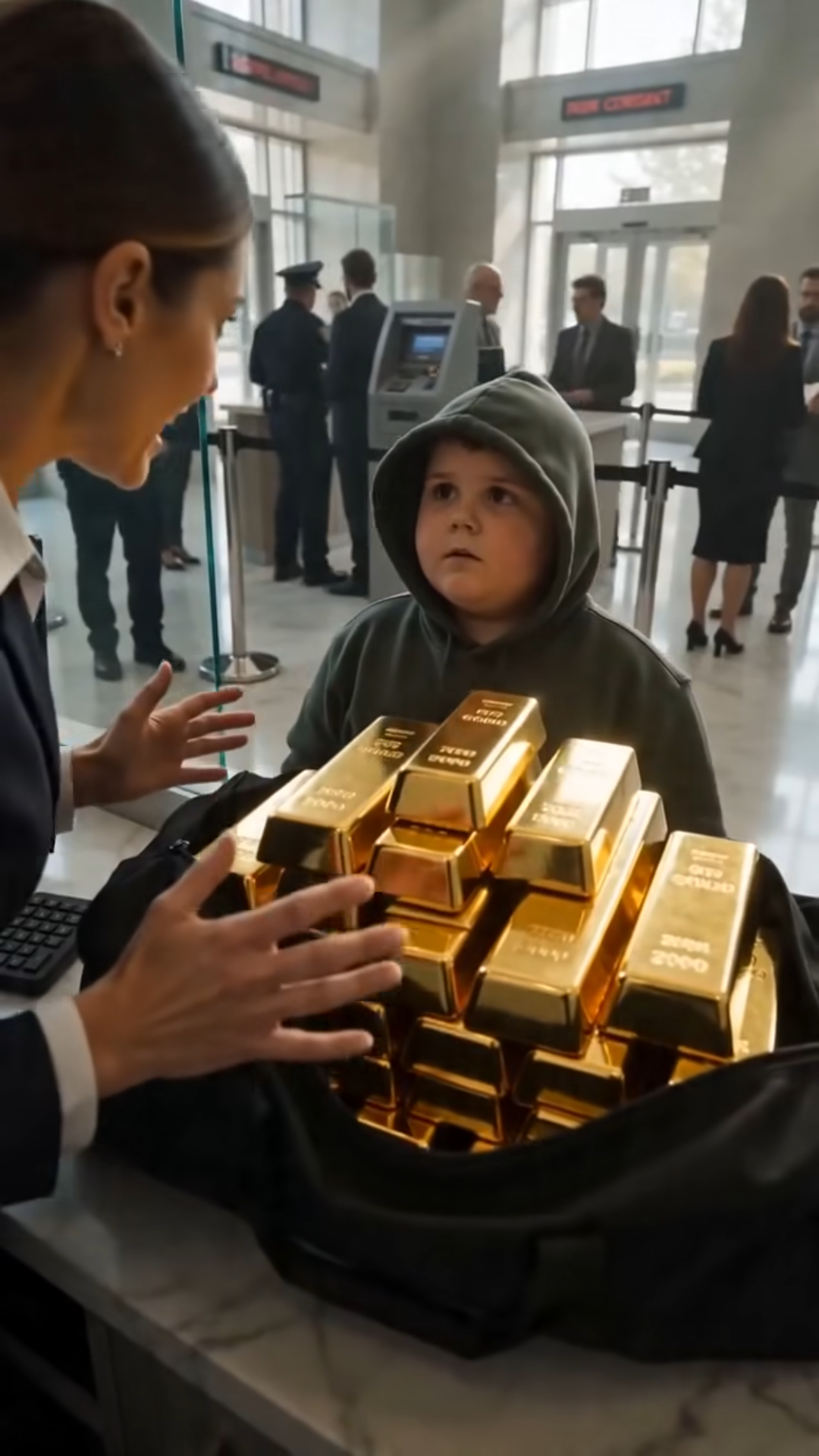 “The Boy Who Walked In With Gold”