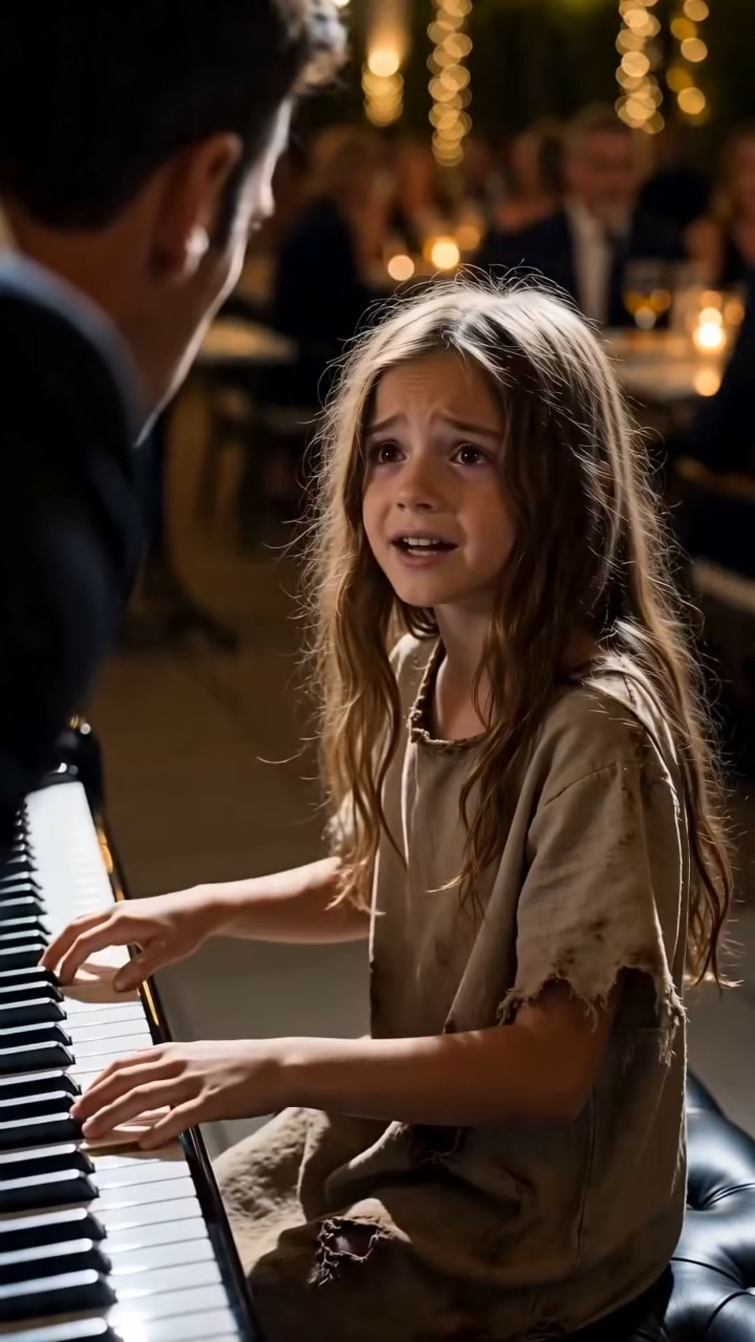 She Played the Piano for Food—Then the Man Realized She Was His Daughter