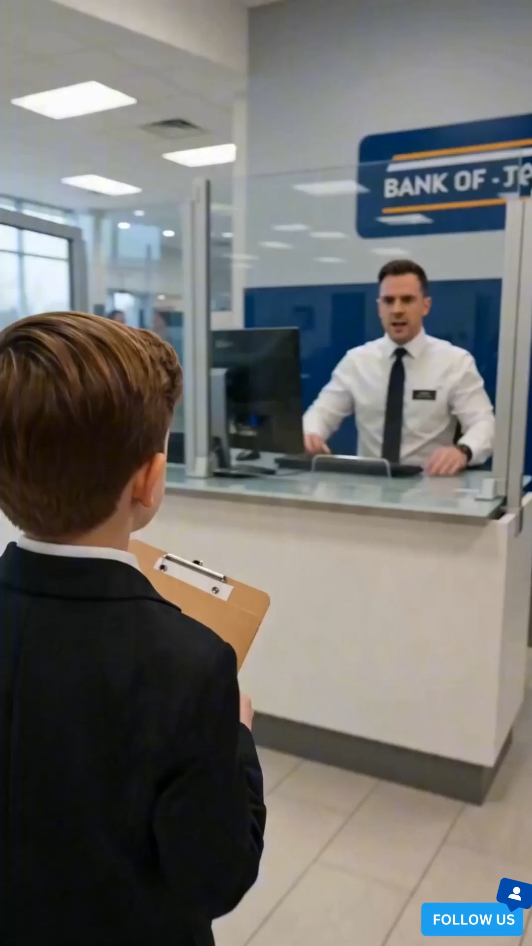 “The Boy They Tried to Throw Out… Owned the Bank”