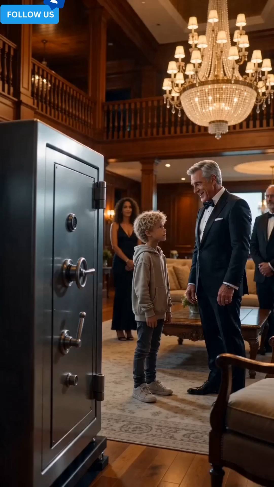 “The Boy Who Broke the Billionaire’s Safe”