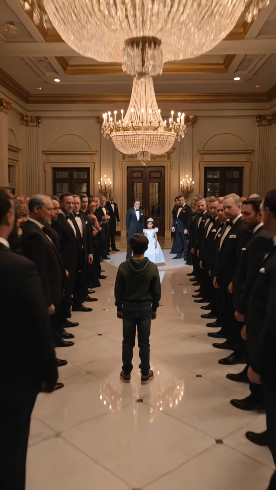 “A Silent Girl Pointed Into the Crowd… and Destroyed Her Own Family”