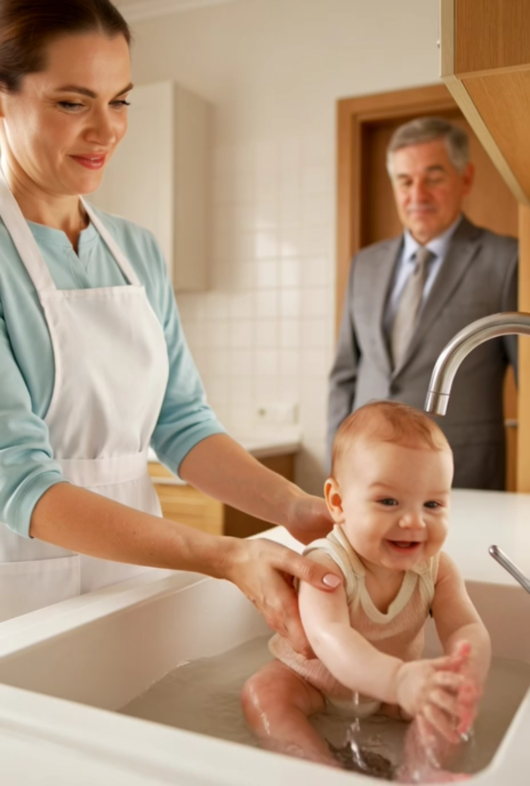 “He Came Home Furious… Until the Maid Saved His Baby’s Life”