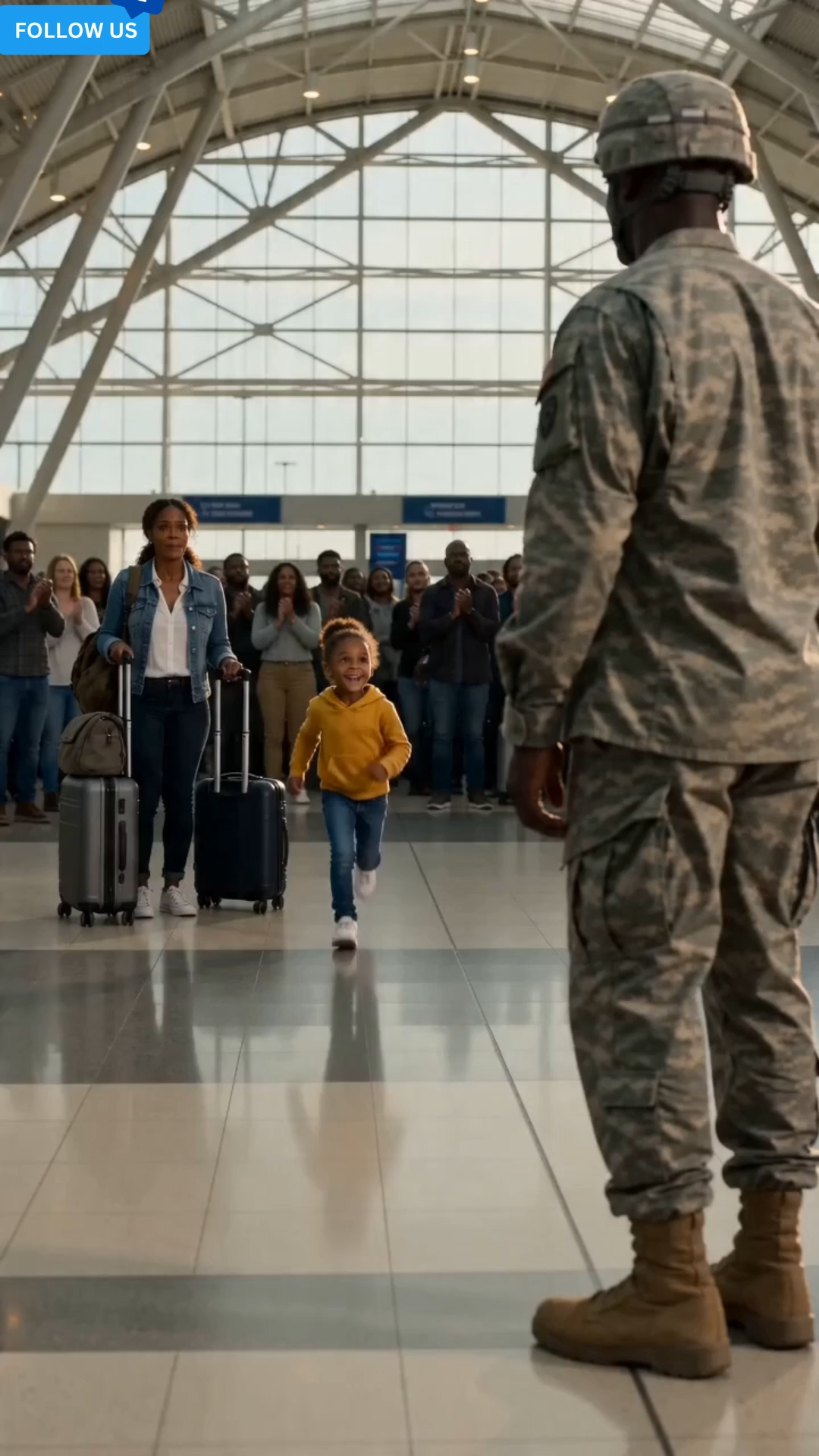 “She Ran to Hug Her Dad… But It Wasn’t Him”