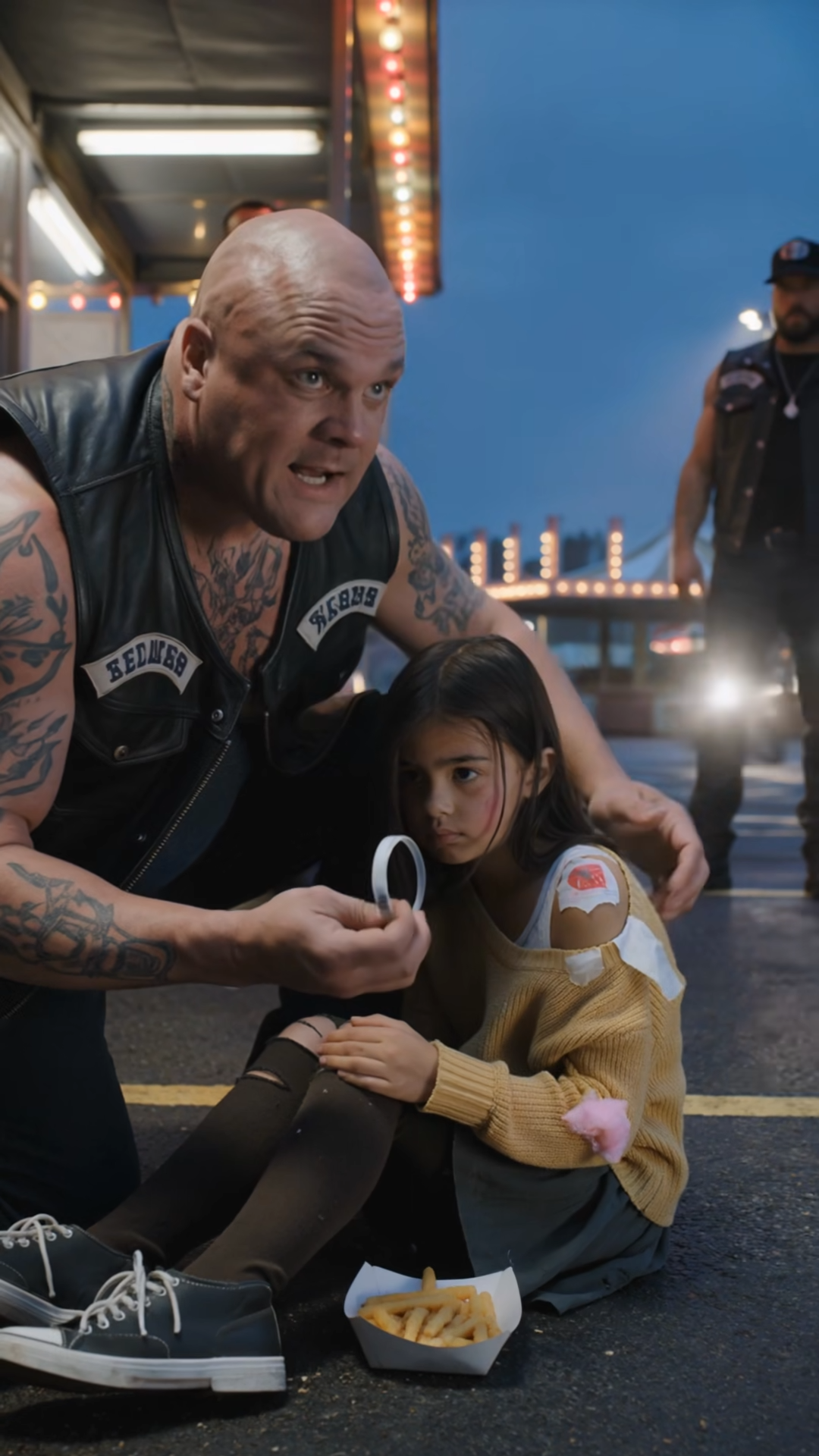 The Bracelet Said “Not Her Daughter”… Then the Motorcycles Came