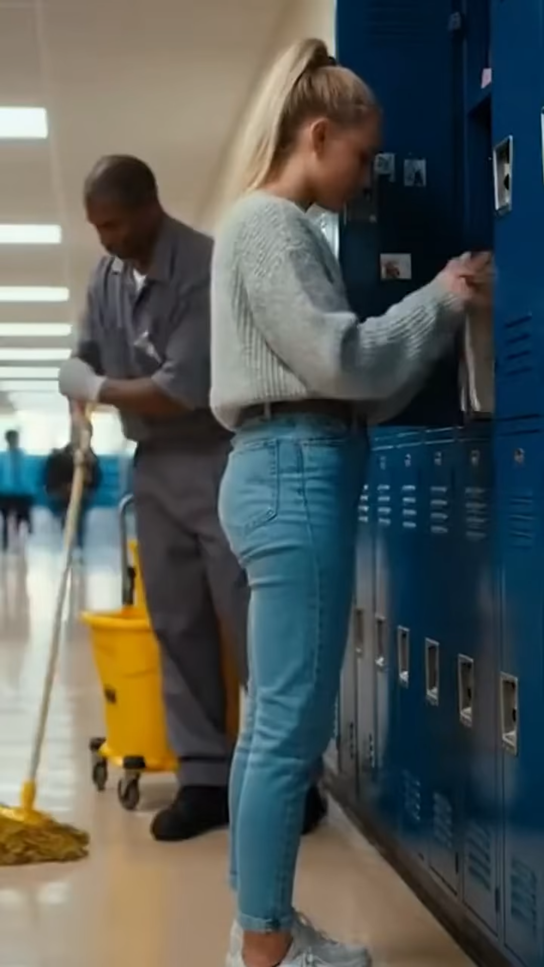 “He Hit the Wrong Girl—He Didn’t Know Who Was Standing Behind Him”