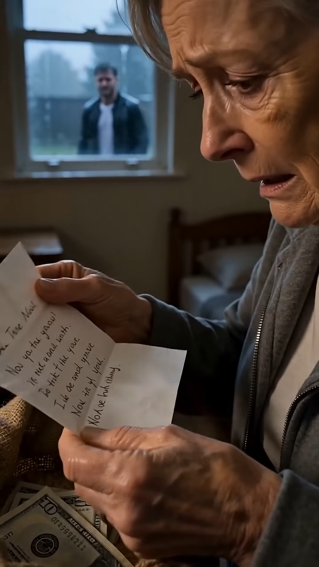 He Pushed His Mother Away in the Rain… But the Truth Was Hidden in the Sack