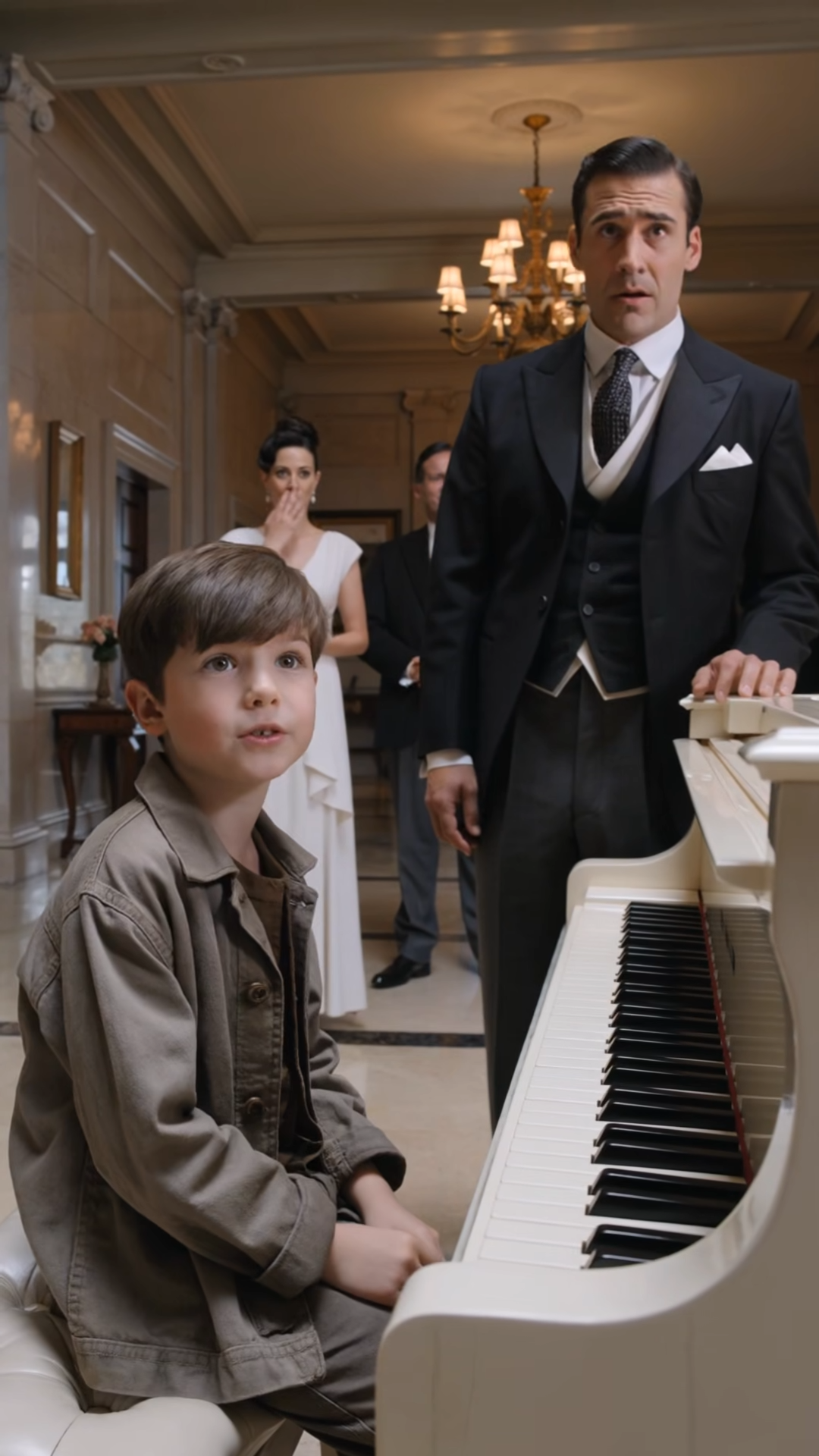 “A Homeless Boy Played One Song… and Exposed the Family That Destroyed His Life”