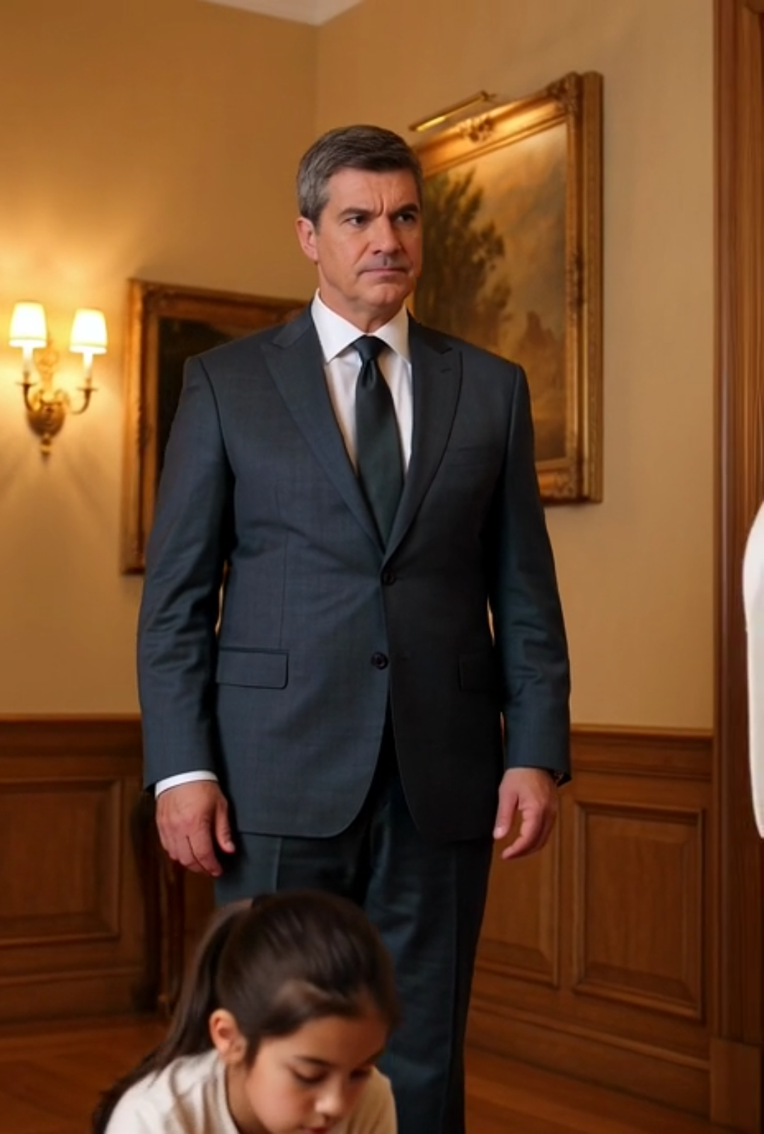 I Walked Into the Mansion I Bought for My Daughter… and Found Her Scrubbing the Floor Like a Servant